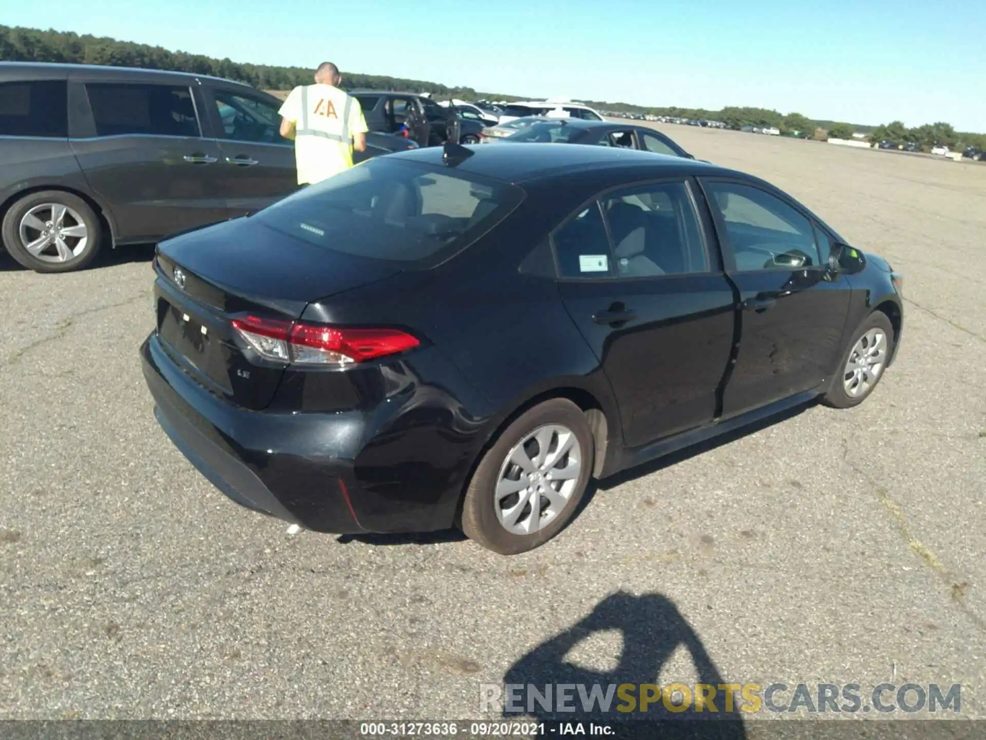 4 Photograph of a damaged car 5YFEPMAE3MP174708 TOYOTA COROLLA 2021