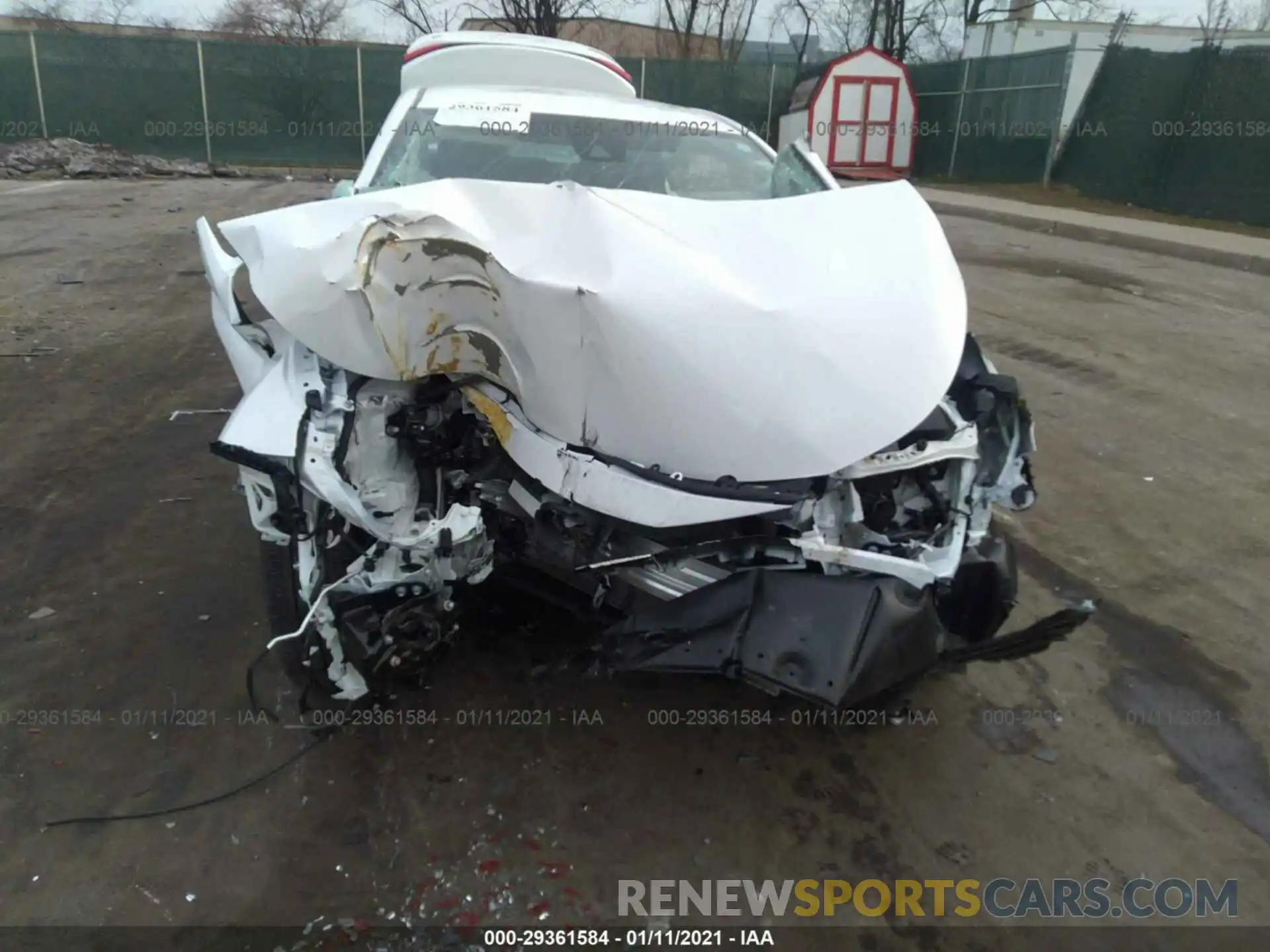 6 Photograph of a damaged car 5YFEPMAE3MP175194 TOYOTA COROLLA 2021