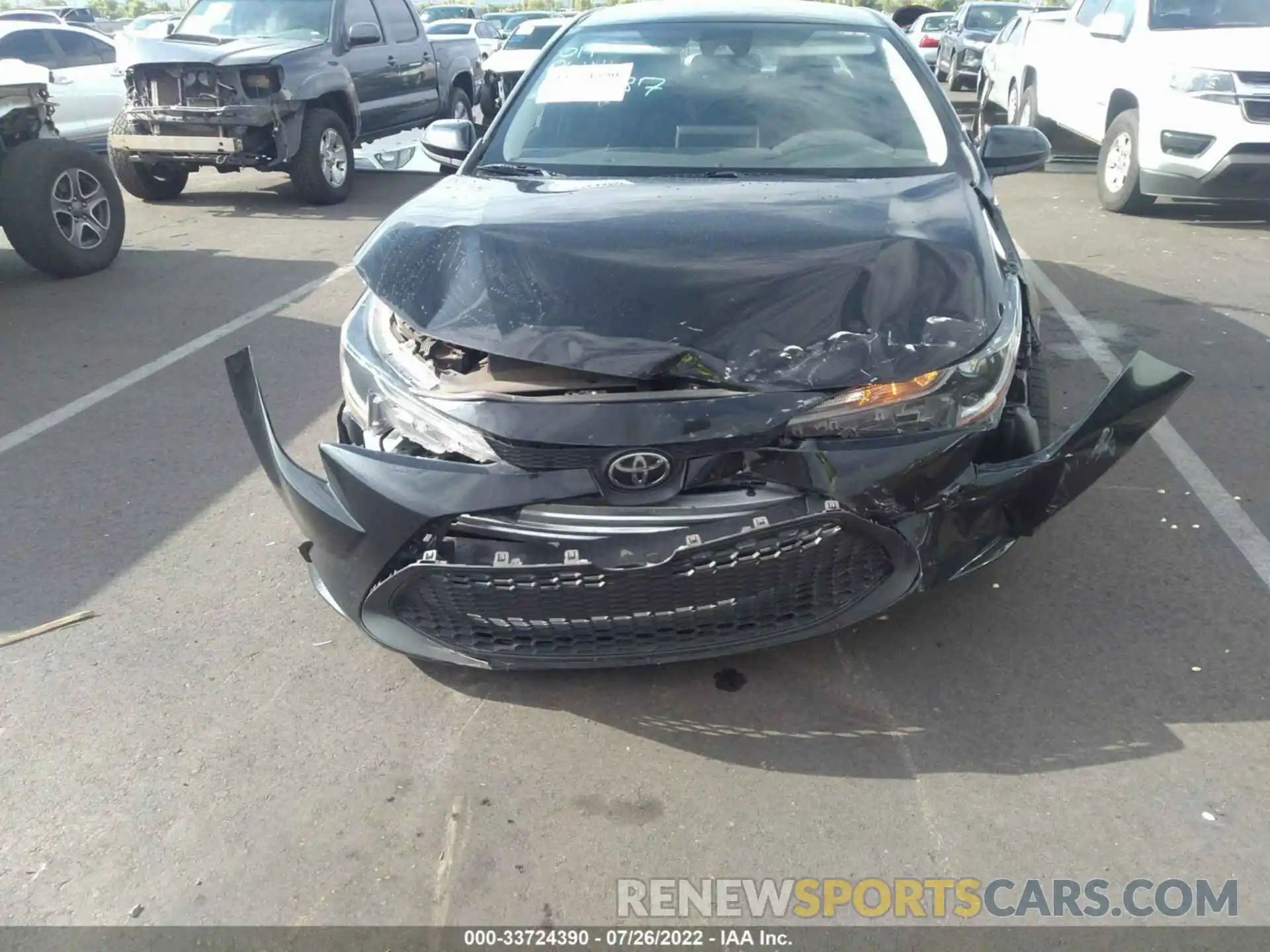 6 Photograph of a damaged car 5YFEPMAE3MP176572 TOYOTA COROLLA 2021