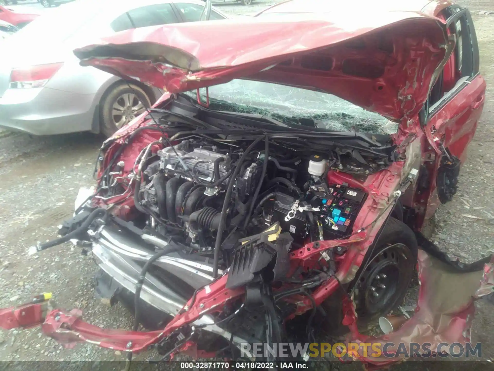 6 Photograph of a damaged car 5YFEPMAE3MP178869 TOYOTA COROLLA 2021