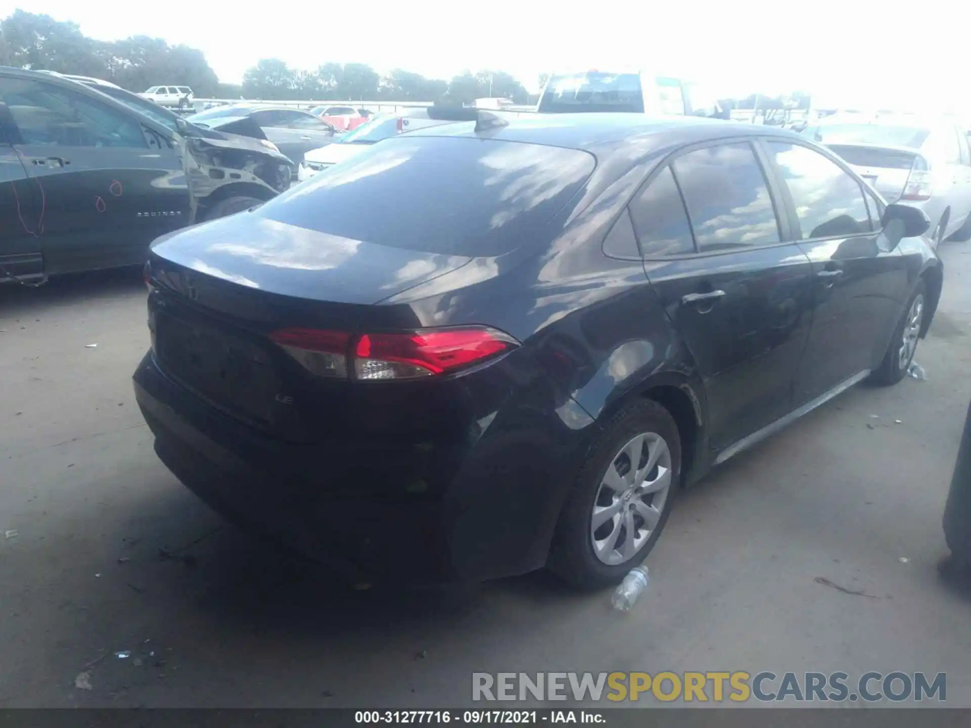 4 Photograph of a damaged car 5YFEPMAE3MP179228 TOYOTA COROLLA 2021