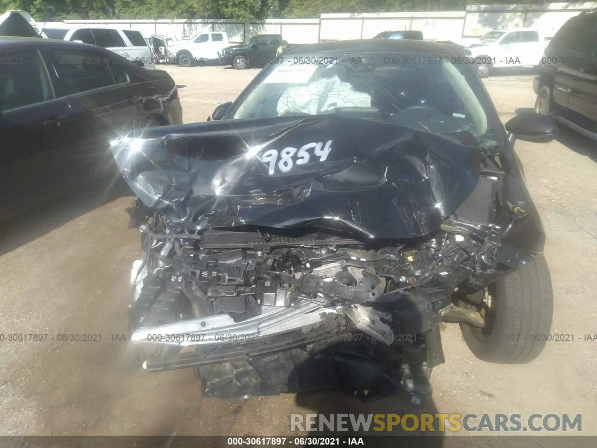 6 Photograph of a damaged car 5YFEPMAE3MP179519 TOYOTA COROLLA 2021