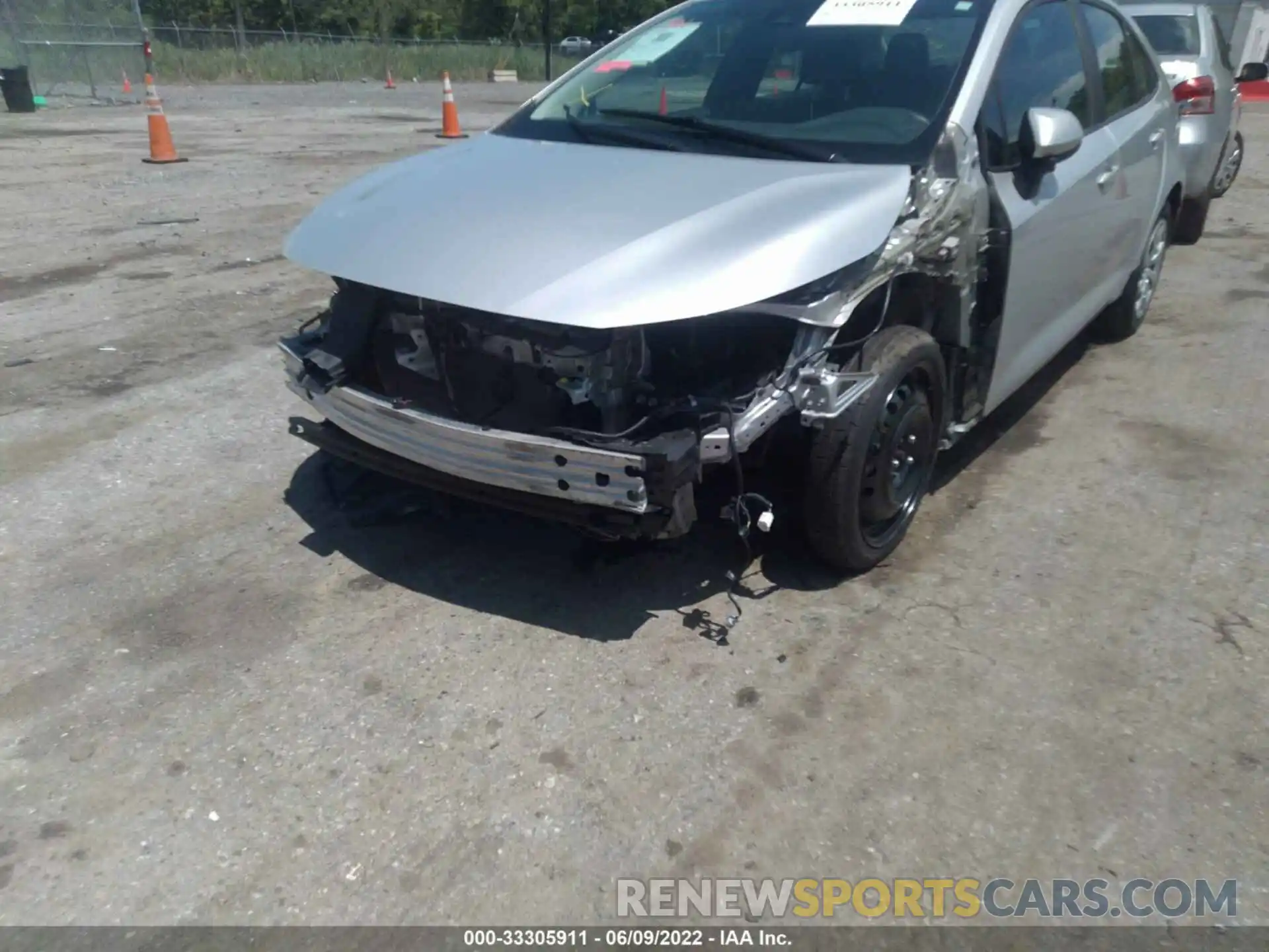 6 Photograph of a damaged car 5YFEPMAE3MP179567 TOYOTA COROLLA 2021