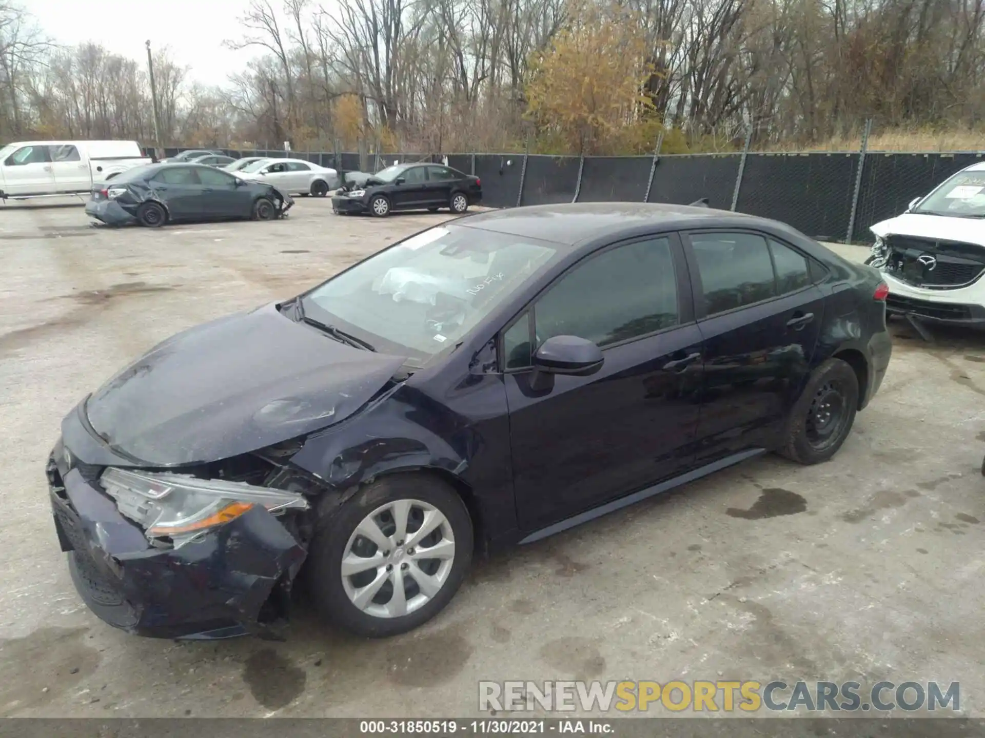 2 Photograph of a damaged car 5YFEPMAE3MP180511 TOYOTA COROLLA 2021