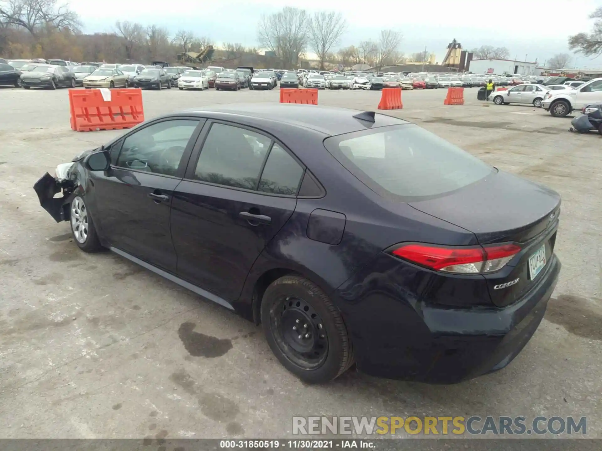 3 Photograph of a damaged car 5YFEPMAE3MP180511 TOYOTA COROLLA 2021