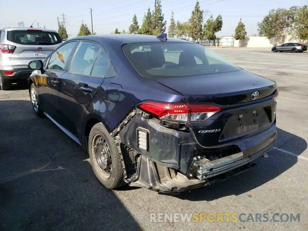 3 Photograph of a damaged car 5YFEPMAE3MP180797 TOYOTA COROLLA 2021