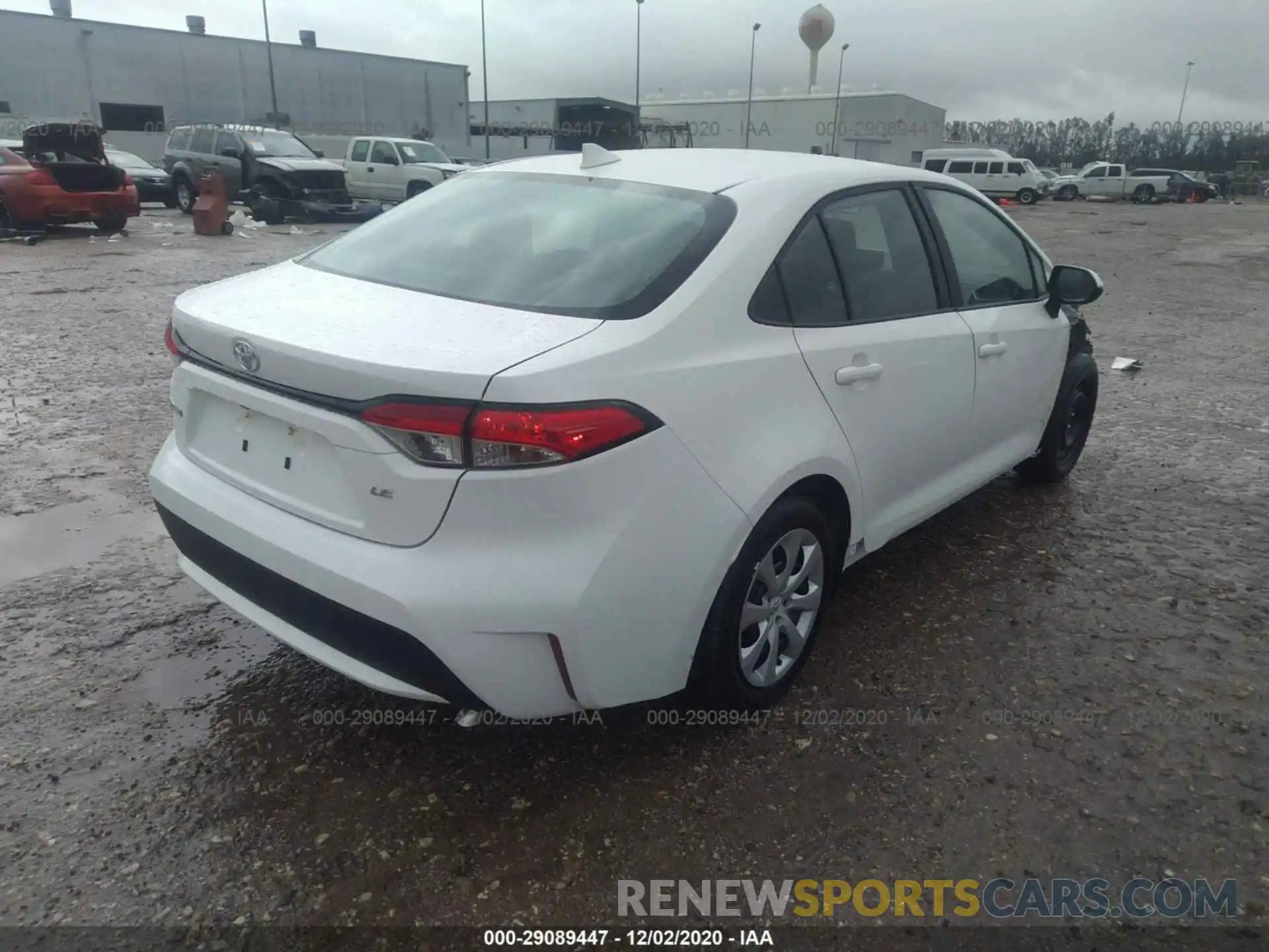 4 Photograph of a damaged car 5YFEPMAE3MP182582 TOYOTA COROLLA 2021