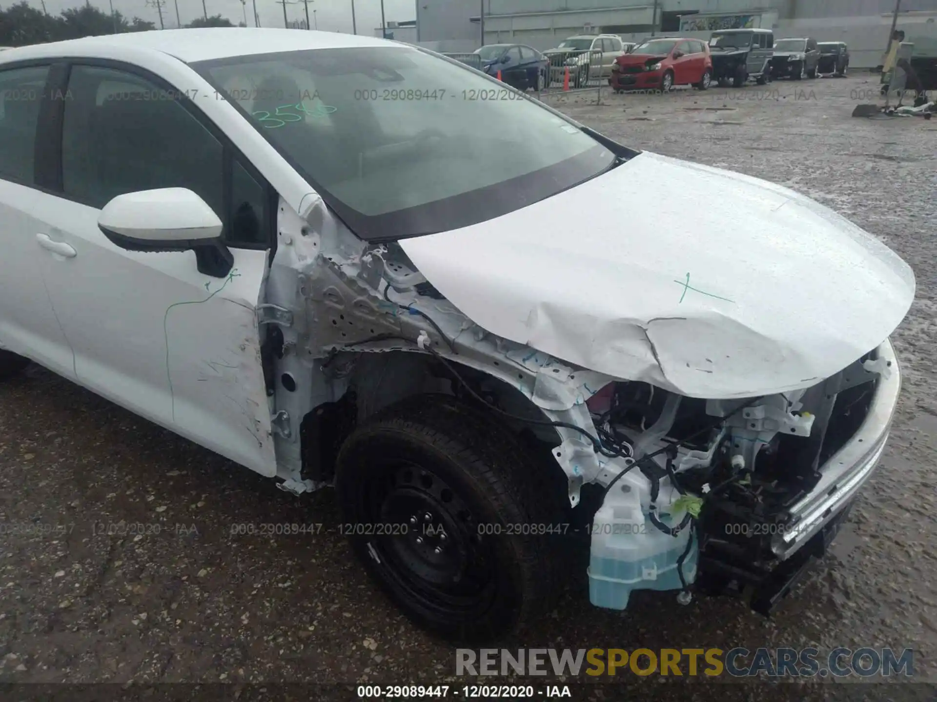 6 Photograph of a damaged car 5YFEPMAE3MP182582 TOYOTA COROLLA 2021