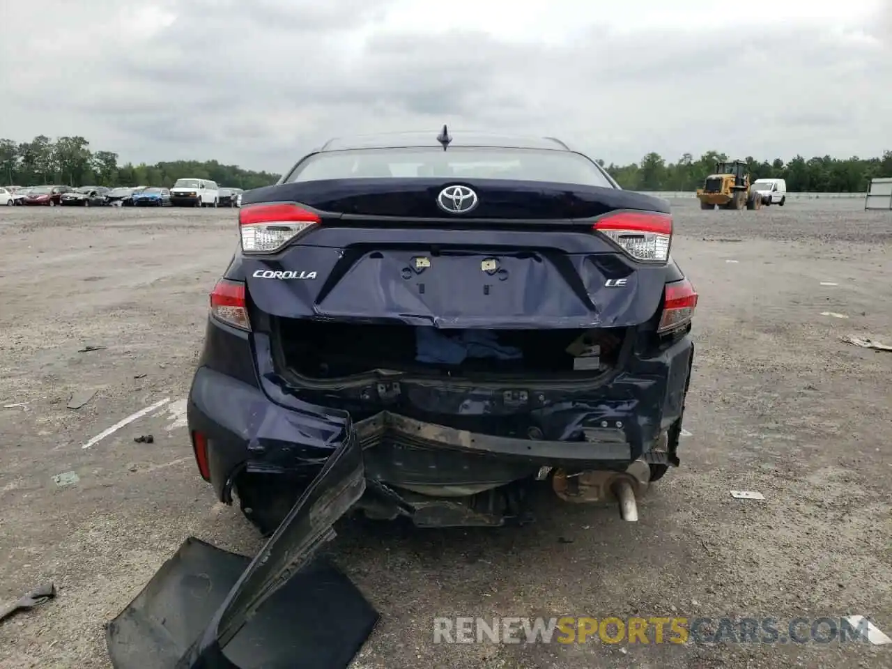 9 Photograph of a damaged car 5YFEPMAE3MP183781 TOYOTA COROLLA 2021