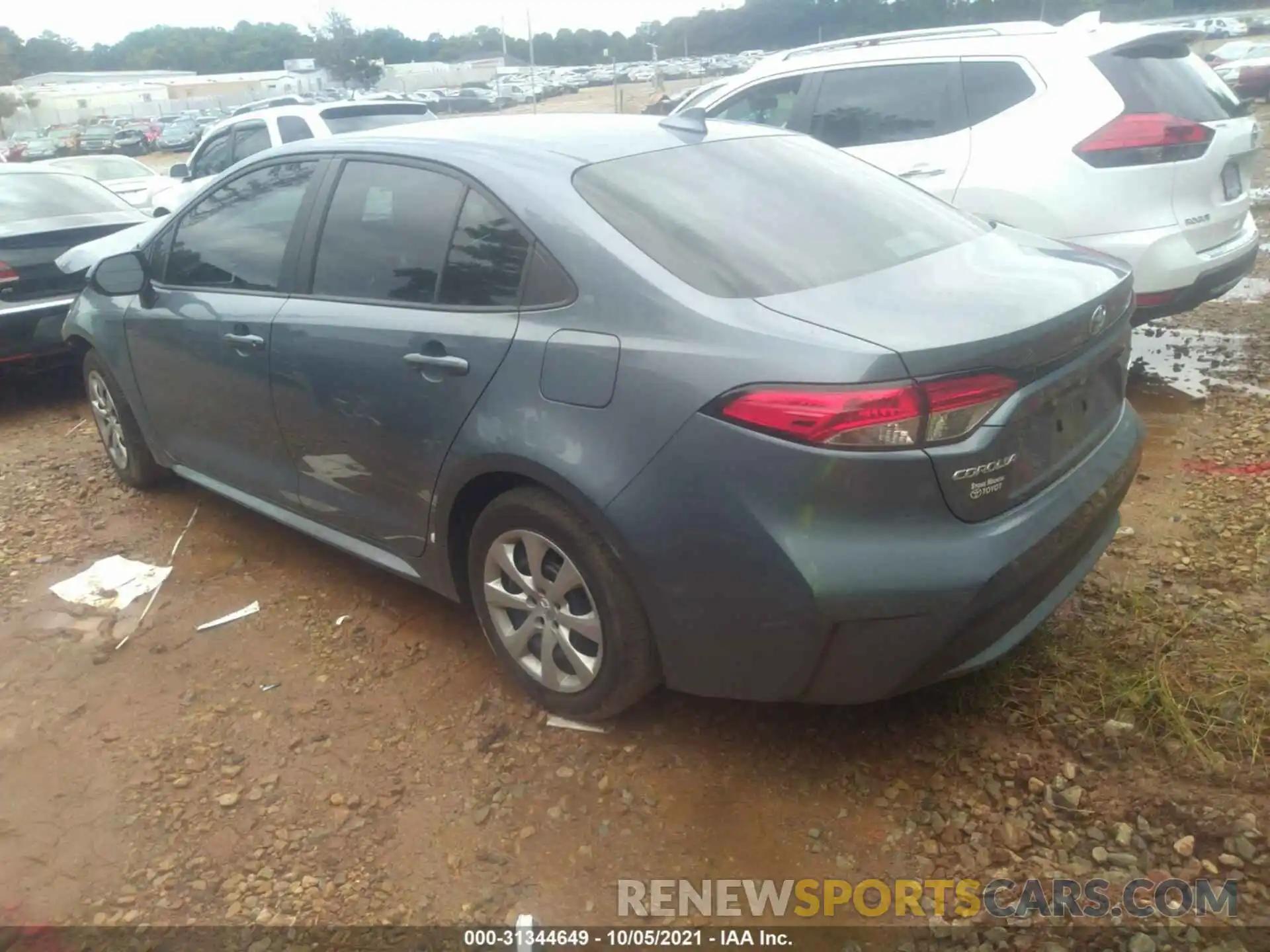 3 Photograph of a damaged car 5YFEPMAE3MP184204 TOYOTA COROLLA 2021