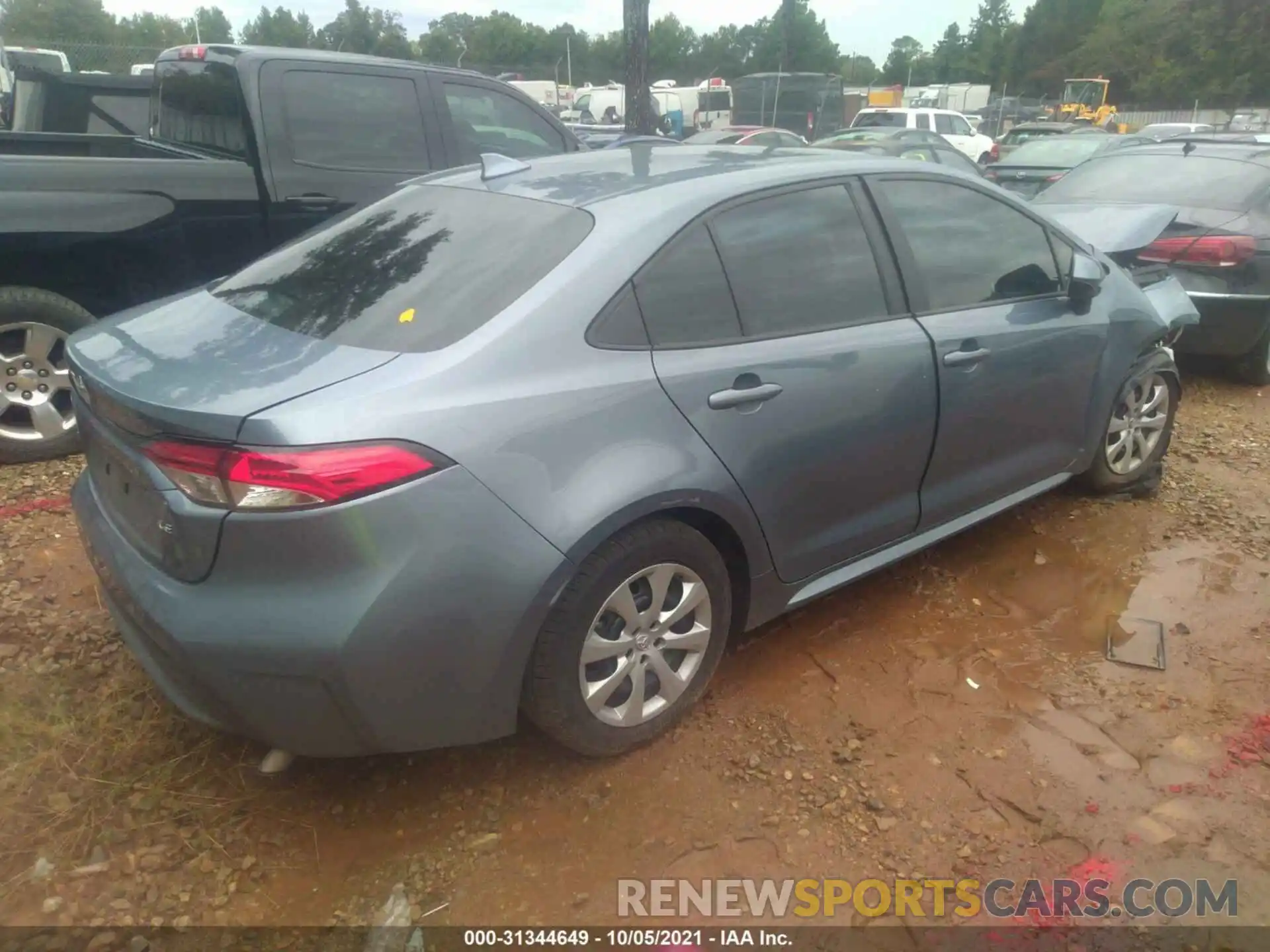 4 Photograph of a damaged car 5YFEPMAE3MP184204 TOYOTA COROLLA 2021