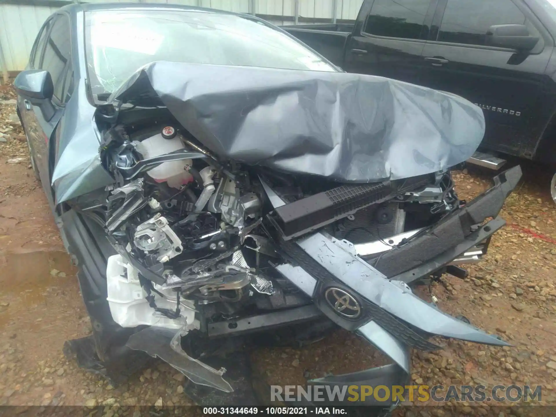 6 Photograph of a damaged car 5YFEPMAE3MP184204 TOYOTA COROLLA 2021