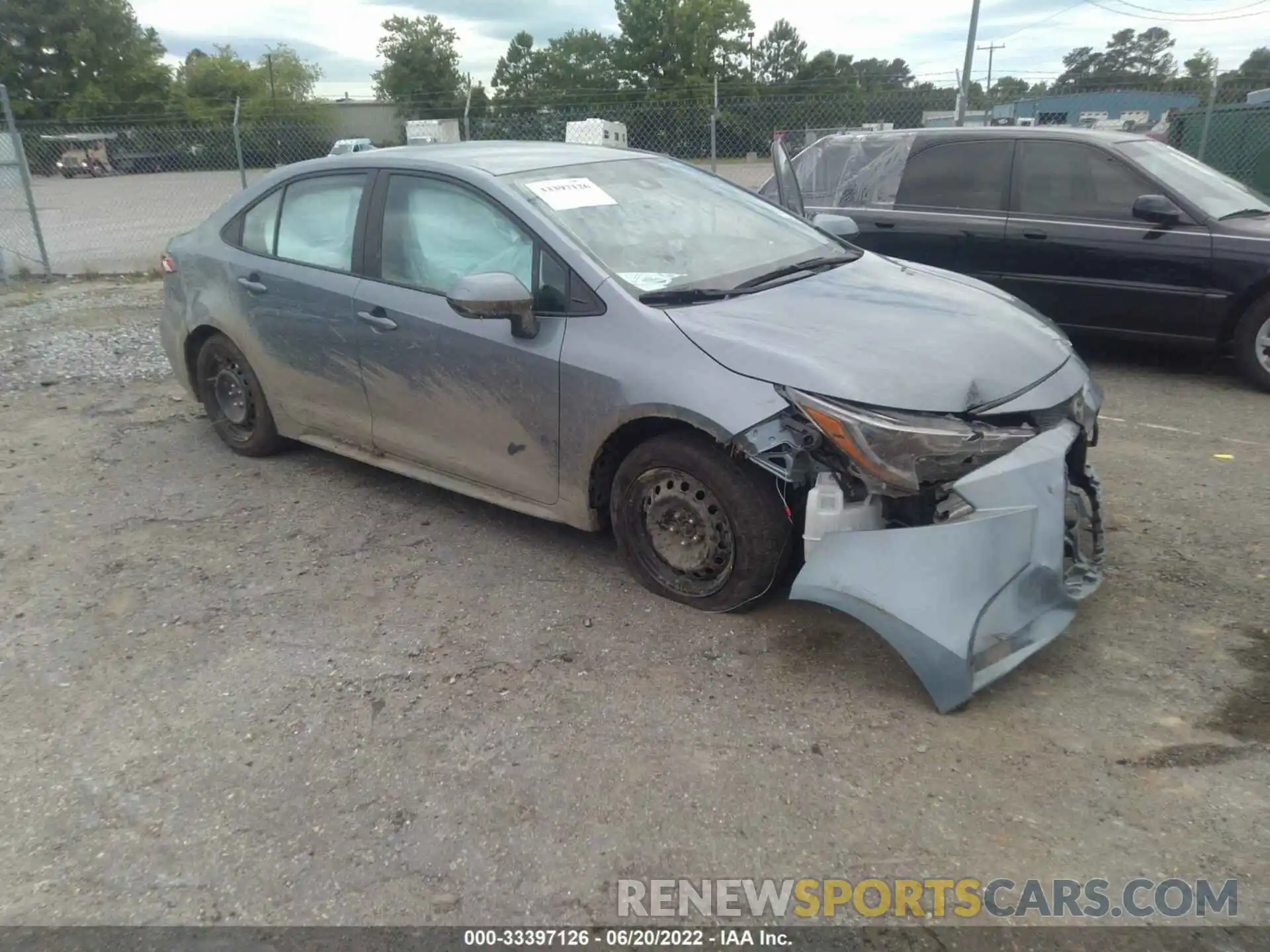 1 Photograph of a damaged car 5YFEPMAE3MP190178 TOYOTA COROLLA 2021