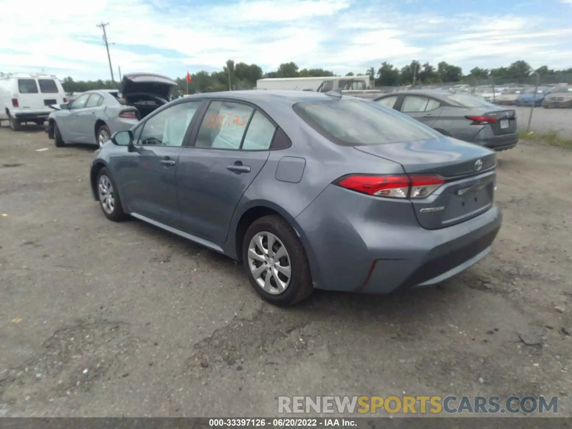 3 Photograph of a damaged car 5YFEPMAE3MP190178 TOYOTA COROLLA 2021