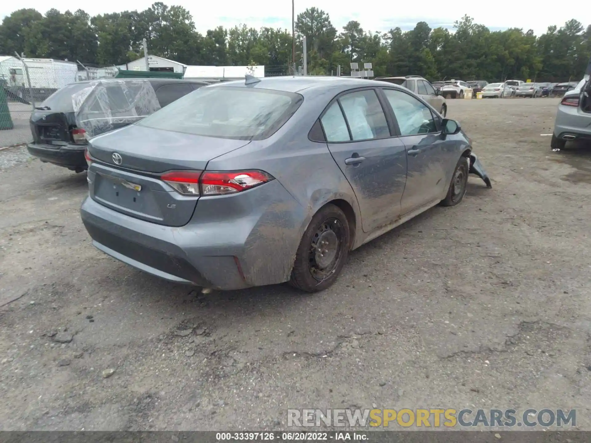 4 Photograph of a damaged car 5YFEPMAE3MP190178 TOYOTA COROLLA 2021