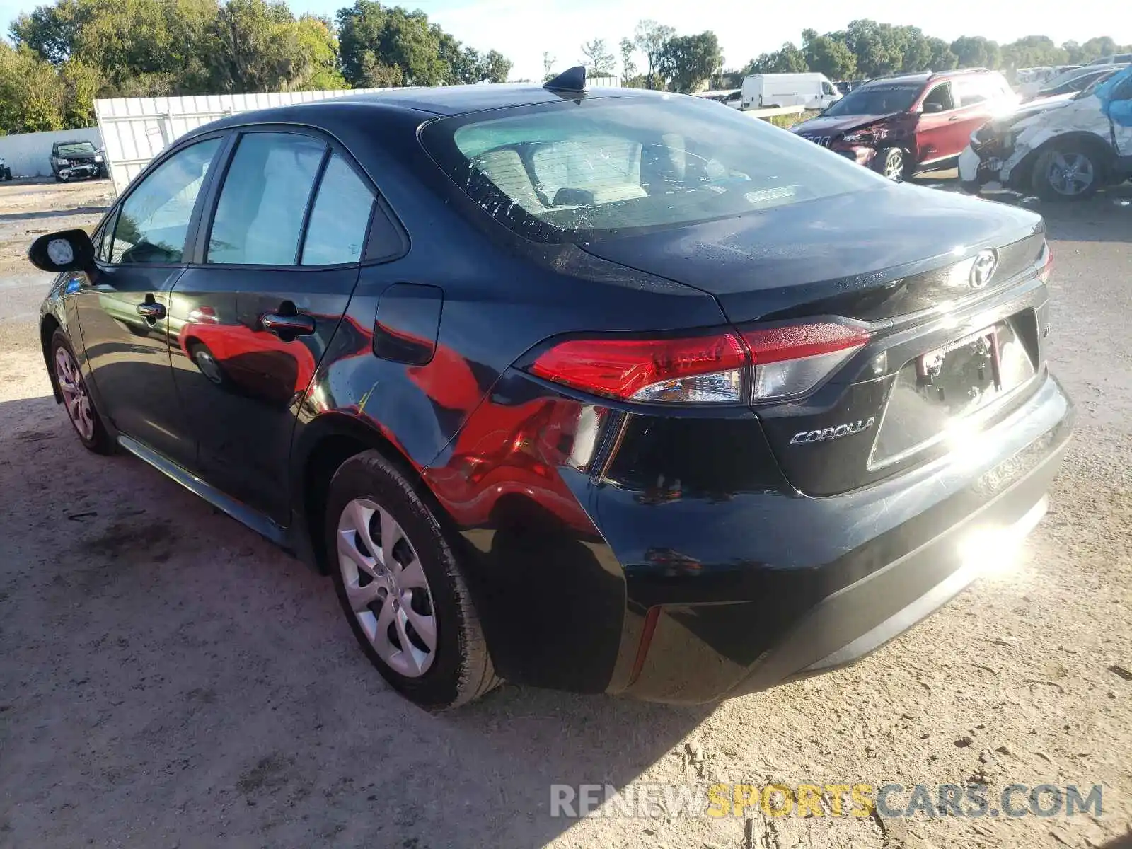 3 Photograph of a damaged car 5YFEPMAE3MP190469 TOYOTA COROLLA 2021