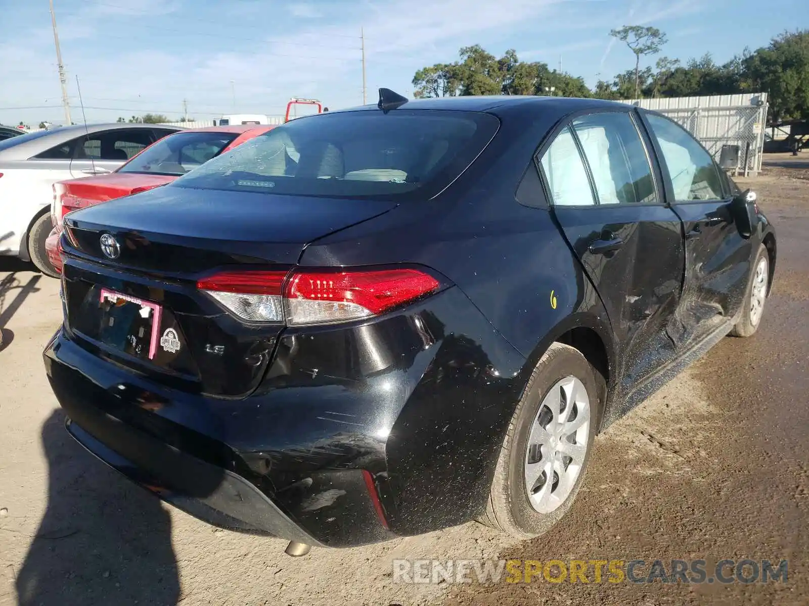 4 Photograph of a damaged car 5YFEPMAE3MP190469 TOYOTA COROLLA 2021