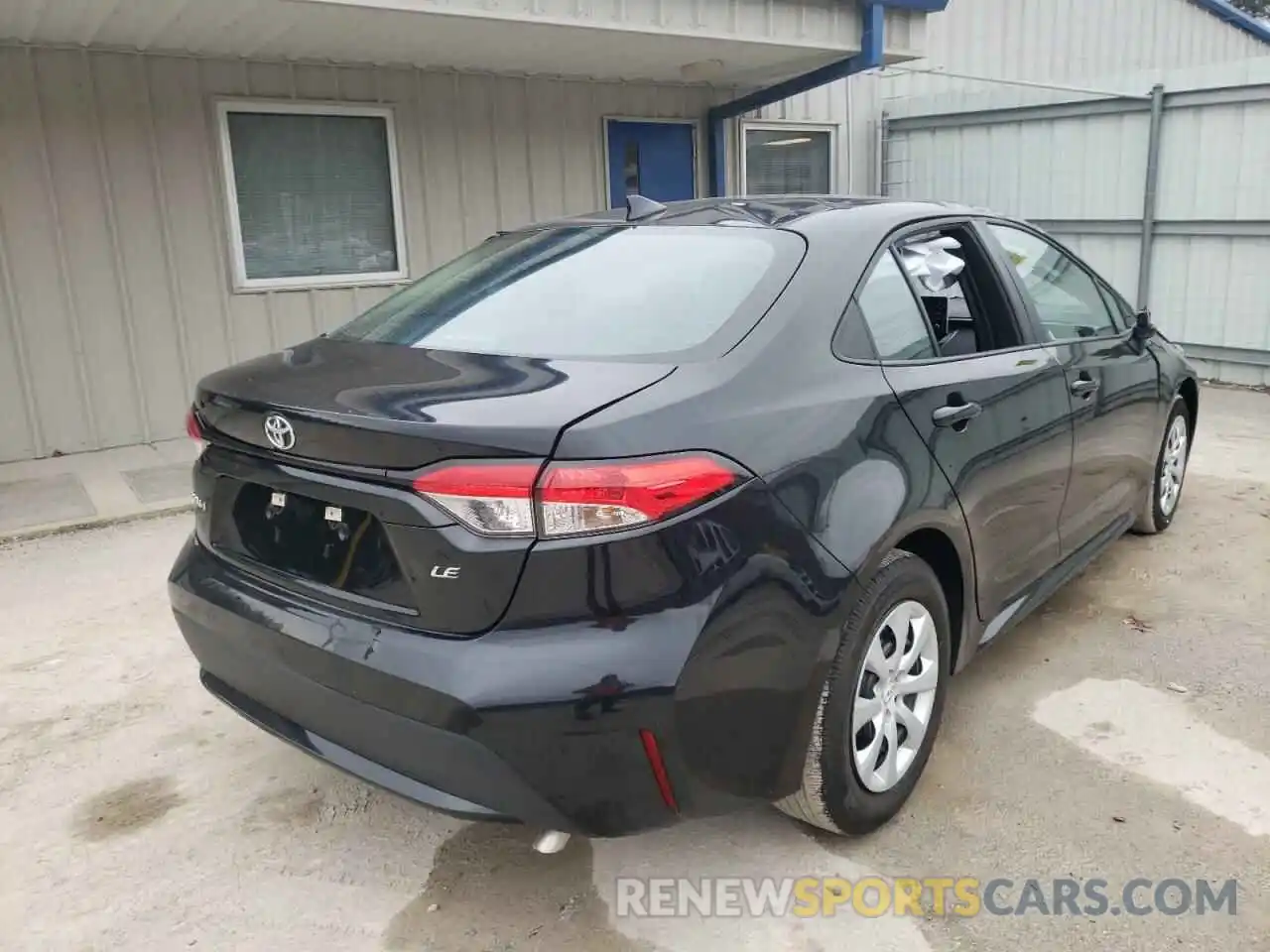 4 Photograph of a damaged car 5YFEPMAE3MP192173 TOYOTA COROLLA 2021