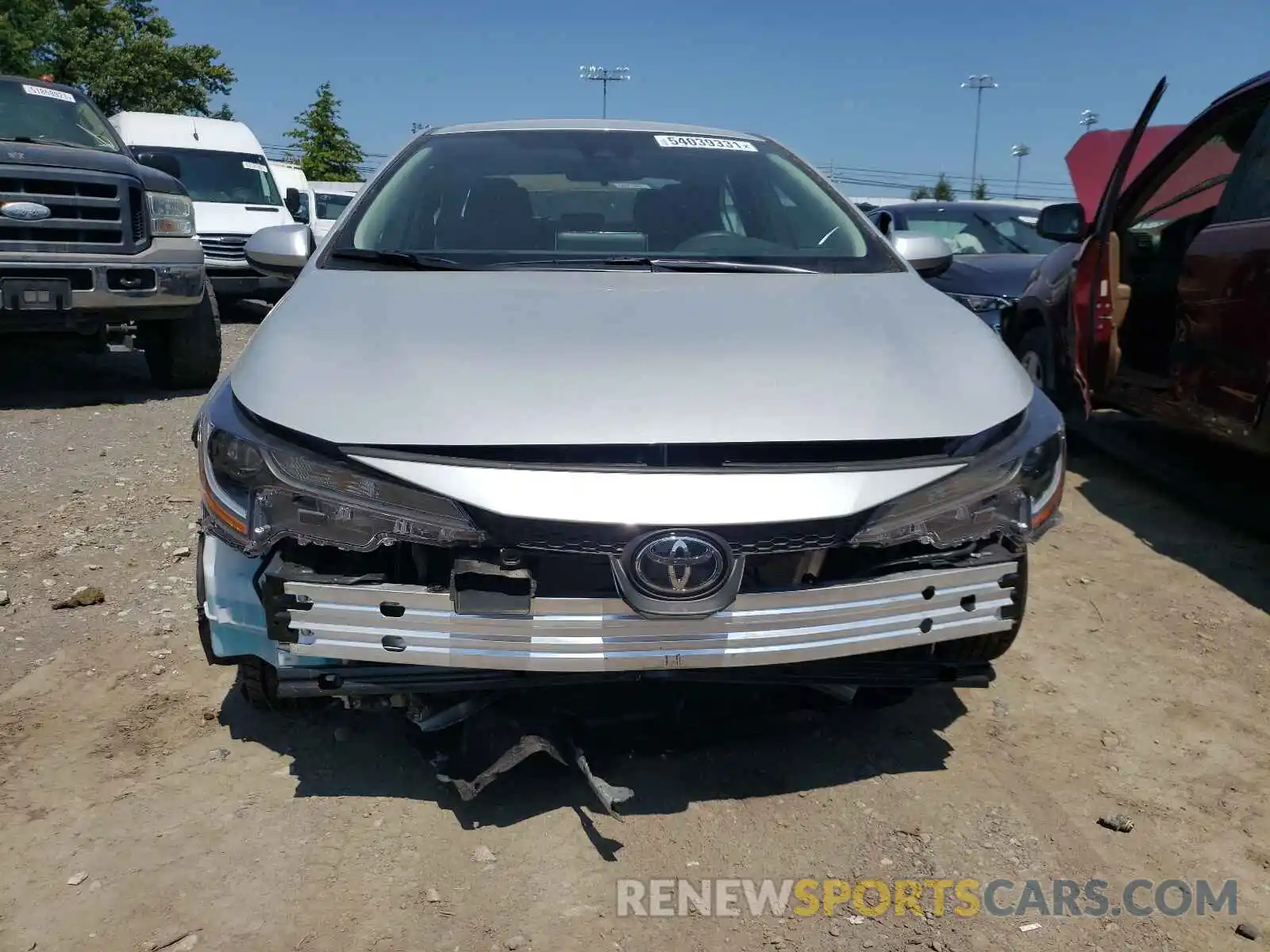 9 Photograph of a damaged car 5YFEPMAE3MP192982 TOYOTA COROLLA 2021