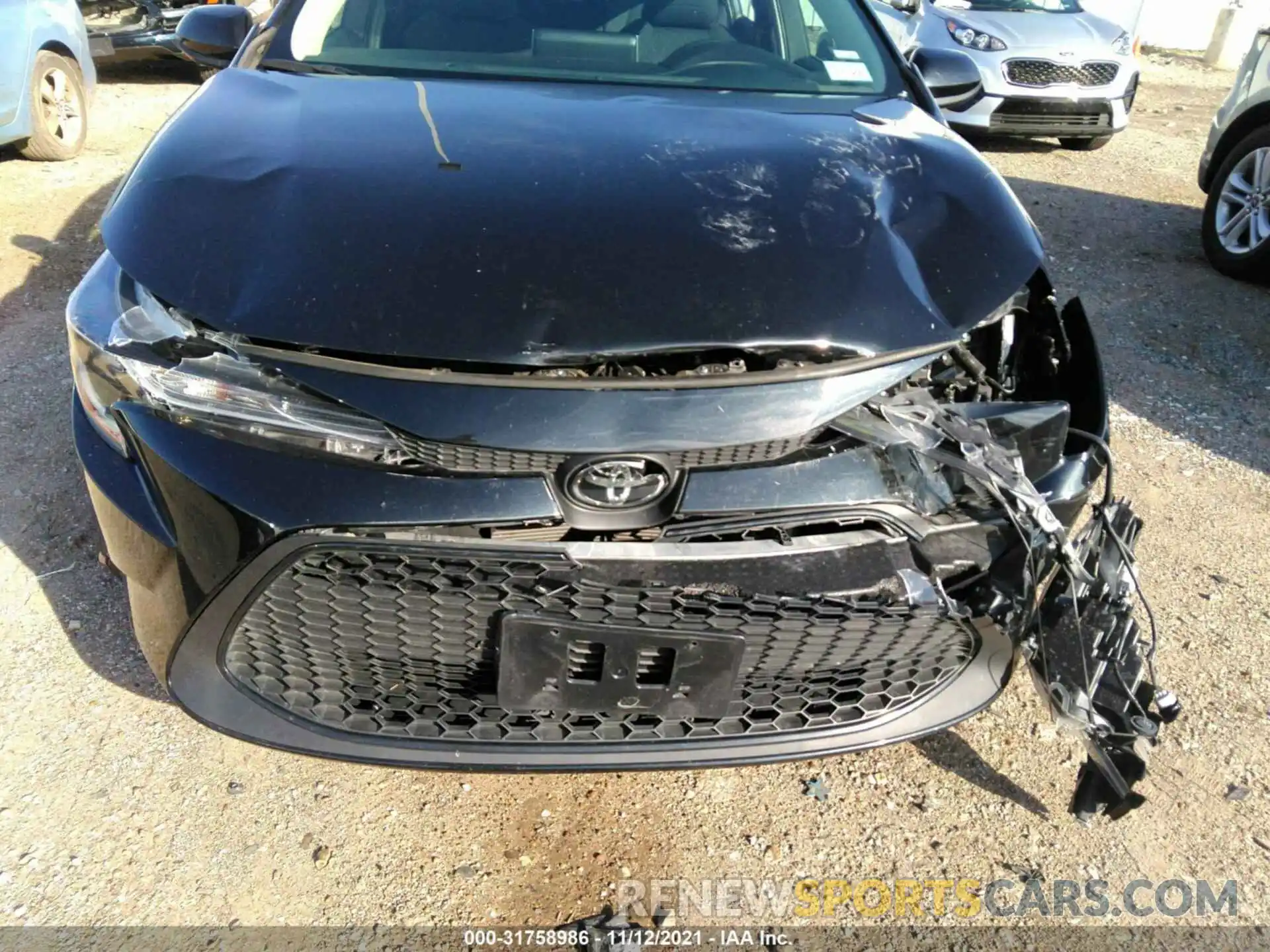 6 Photograph of a damaged car 5YFEPMAE3MP193081 TOYOTA COROLLA 2021