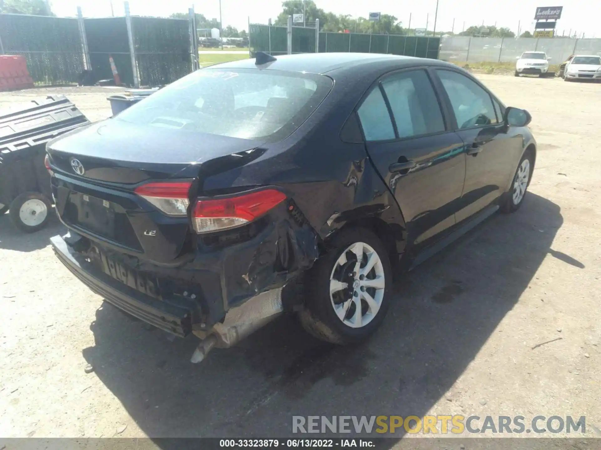 4 Photograph of a damaged car 5YFEPMAE3MP193145 TOYOTA COROLLA 2021