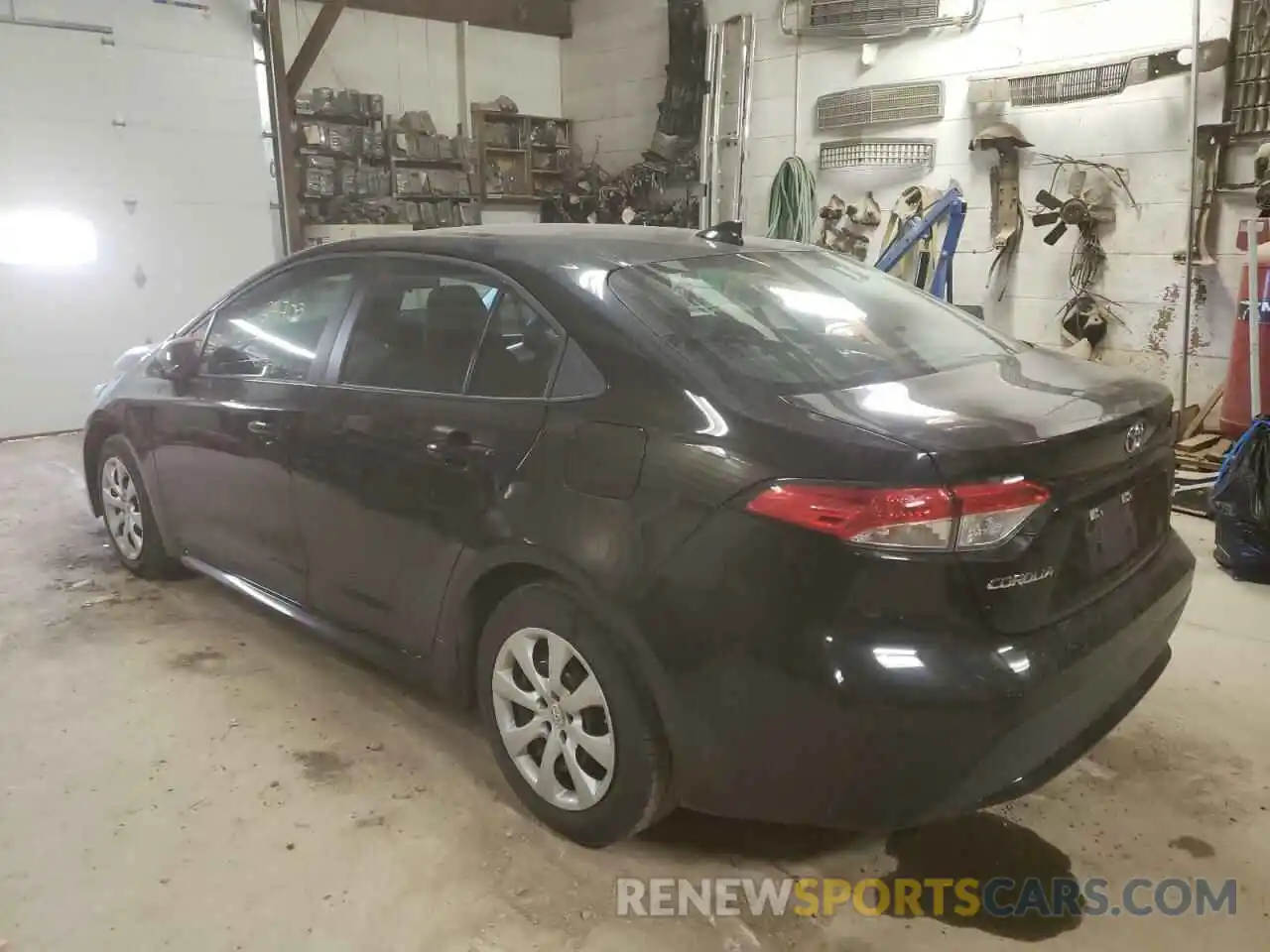 3 Photograph of a damaged car 5YFEPMAE3MP193730 TOYOTA COROLLA 2021