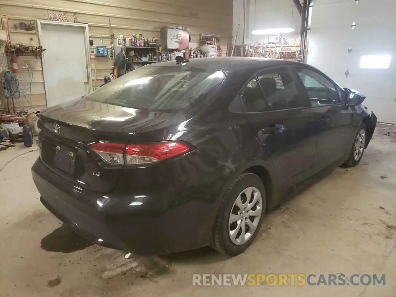 4 Photograph of a damaged car 5YFEPMAE3MP193730 TOYOTA COROLLA 2021