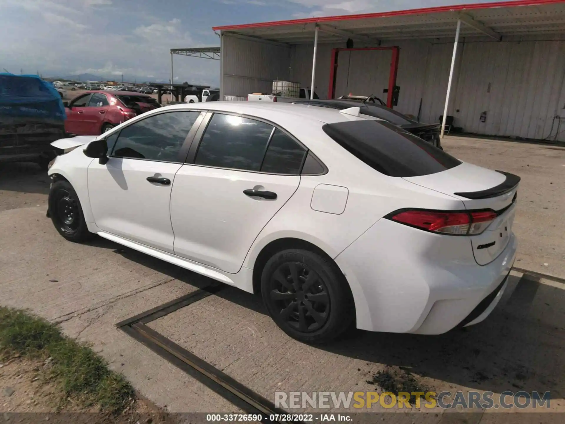 3 Photograph of a damaged car 5YFEPMAE3MP194215 TOYOTA COROLLA 2021