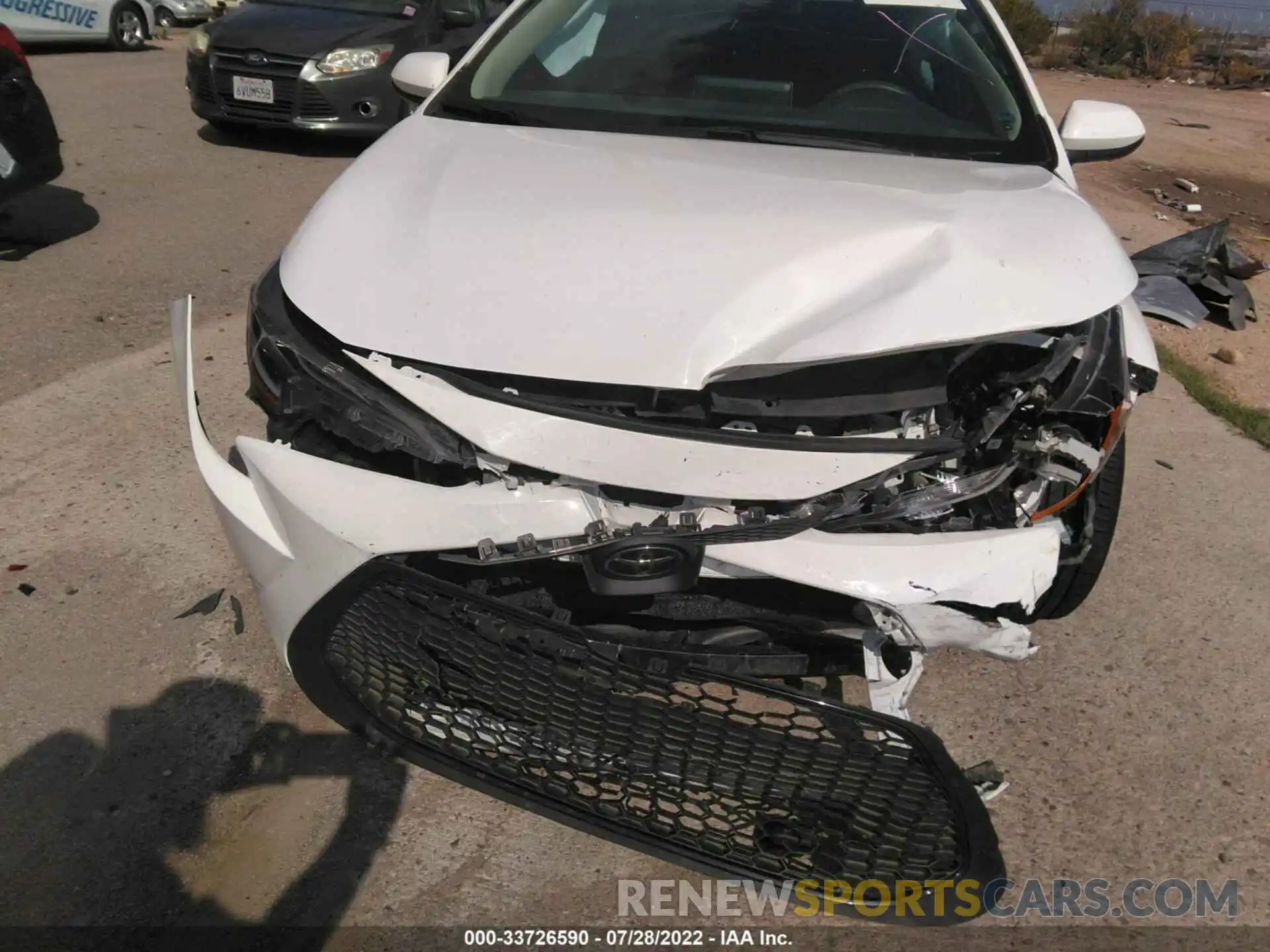 6 Photograph of a damaged car 5YFEPMAE3MP194215 TOYOTA COROLLA 2021