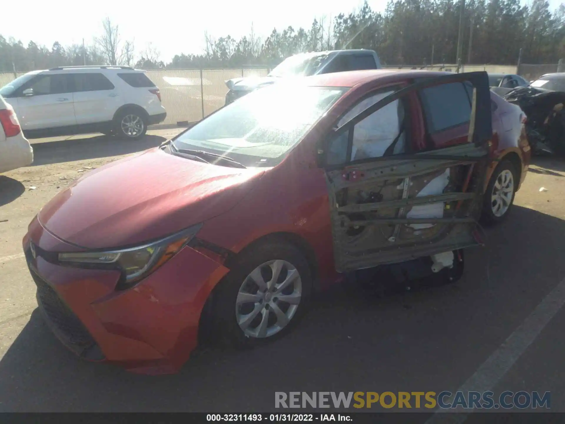 6 Photograph of a damaged car 5YFEPMAE3MP195591 TOYOTA COROLLA 2021