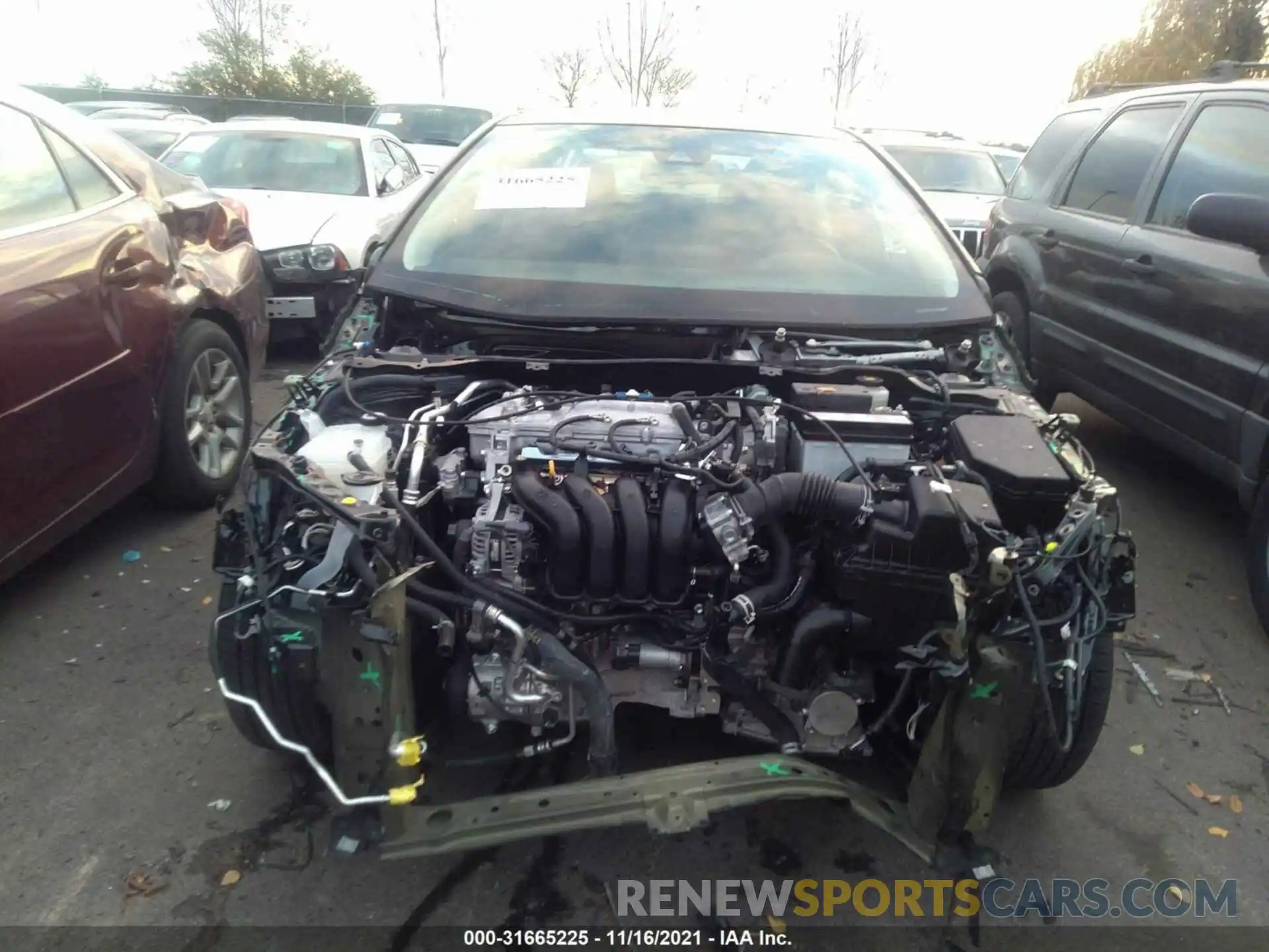 6 Photograph of a damaged car 5YFEPMAE3MP196689 TOYOTA COROLLA 2021