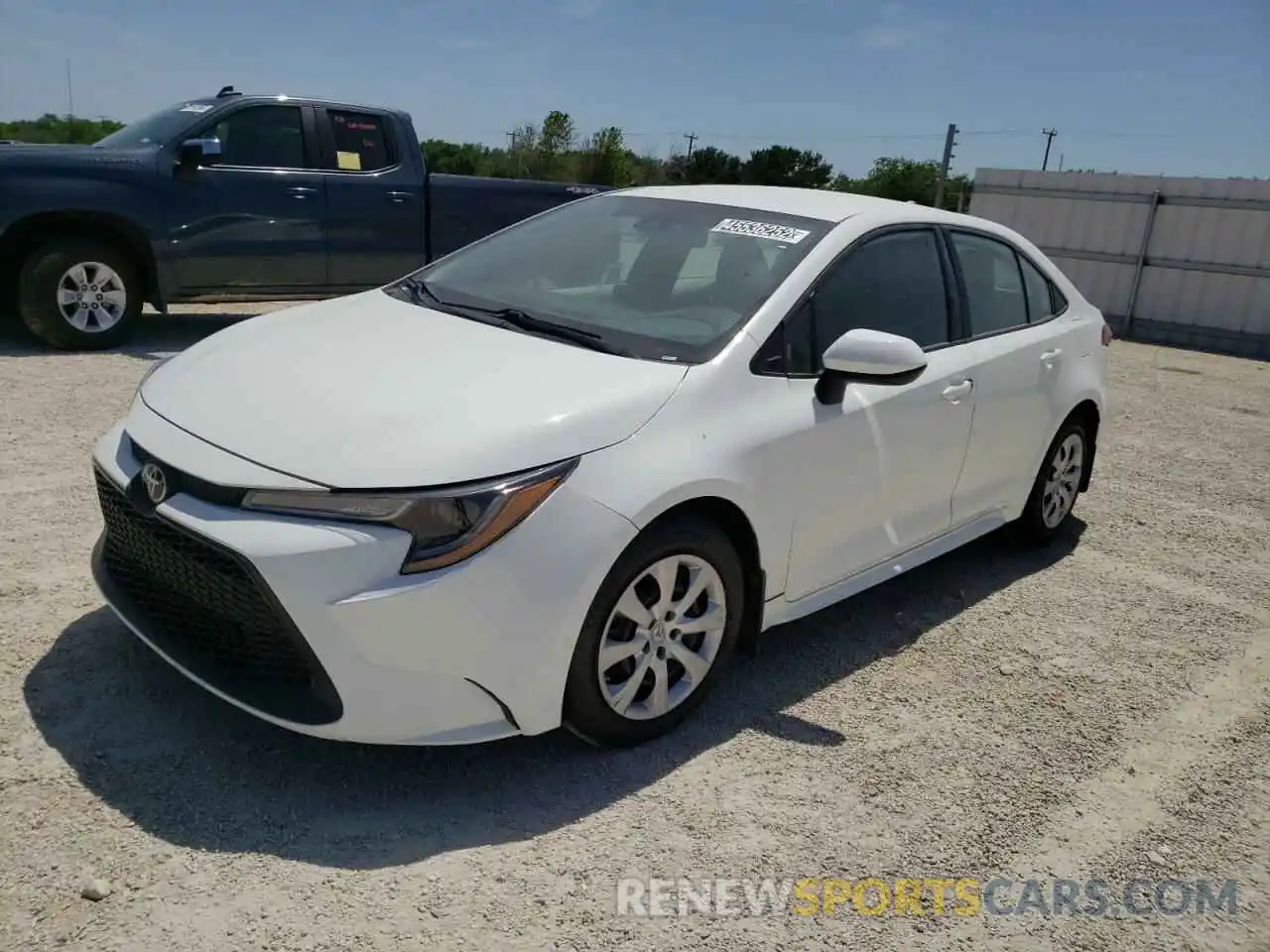 2 Photograph of a damaged car 5YFEPMAE3MP197518 TOYOTA COROLLA 2021