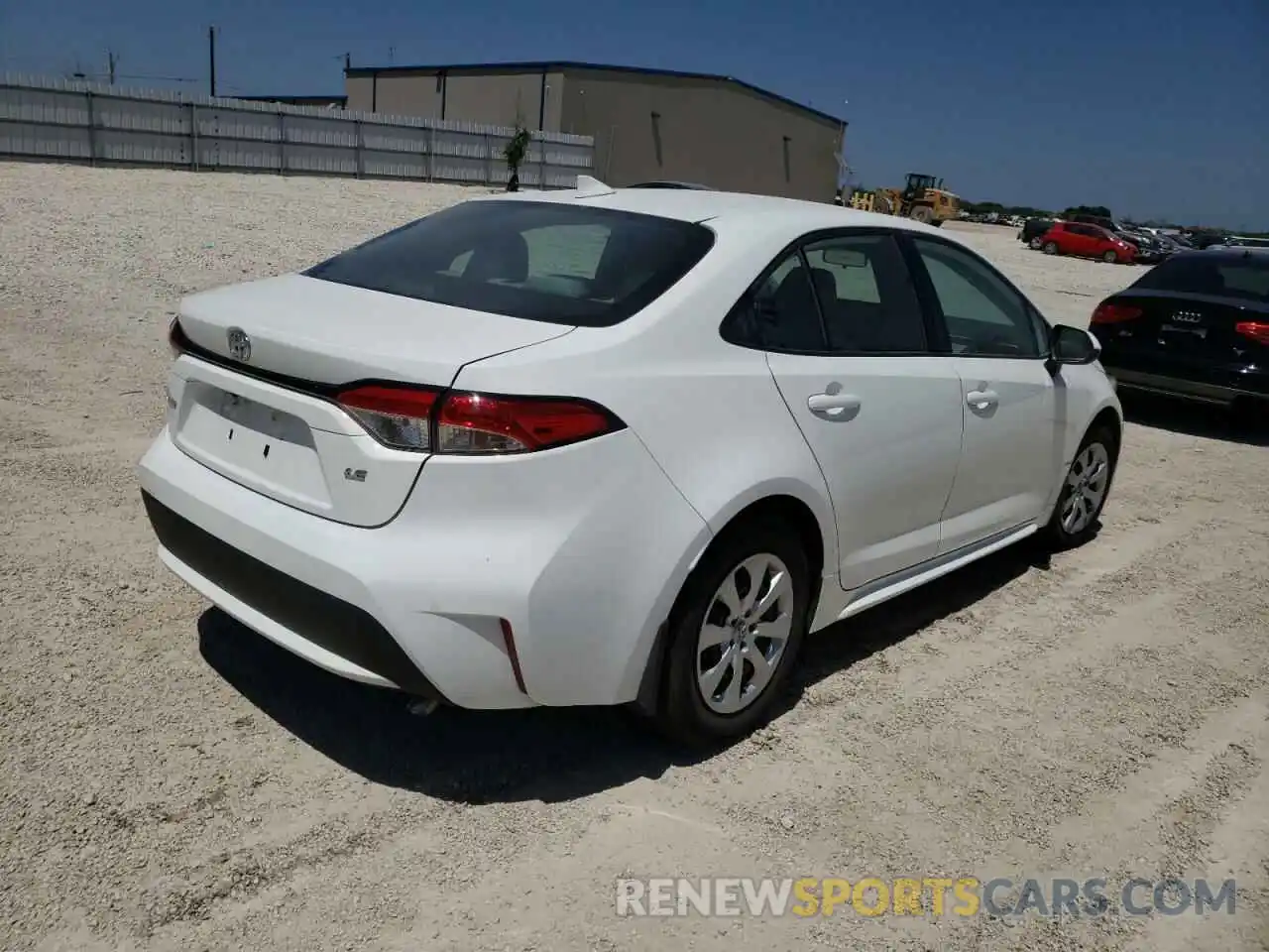 4 Photograph of a damaged car 5YFEPMAE3MP197518 TOYOTA COROLLA 2021