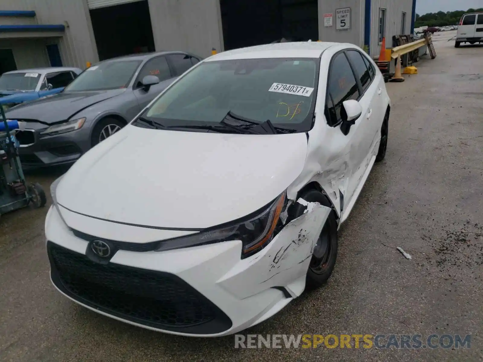 9 Photograph of a damaged car 5YFEPMAE3MP197647 TOYOTA COROLLA 2021