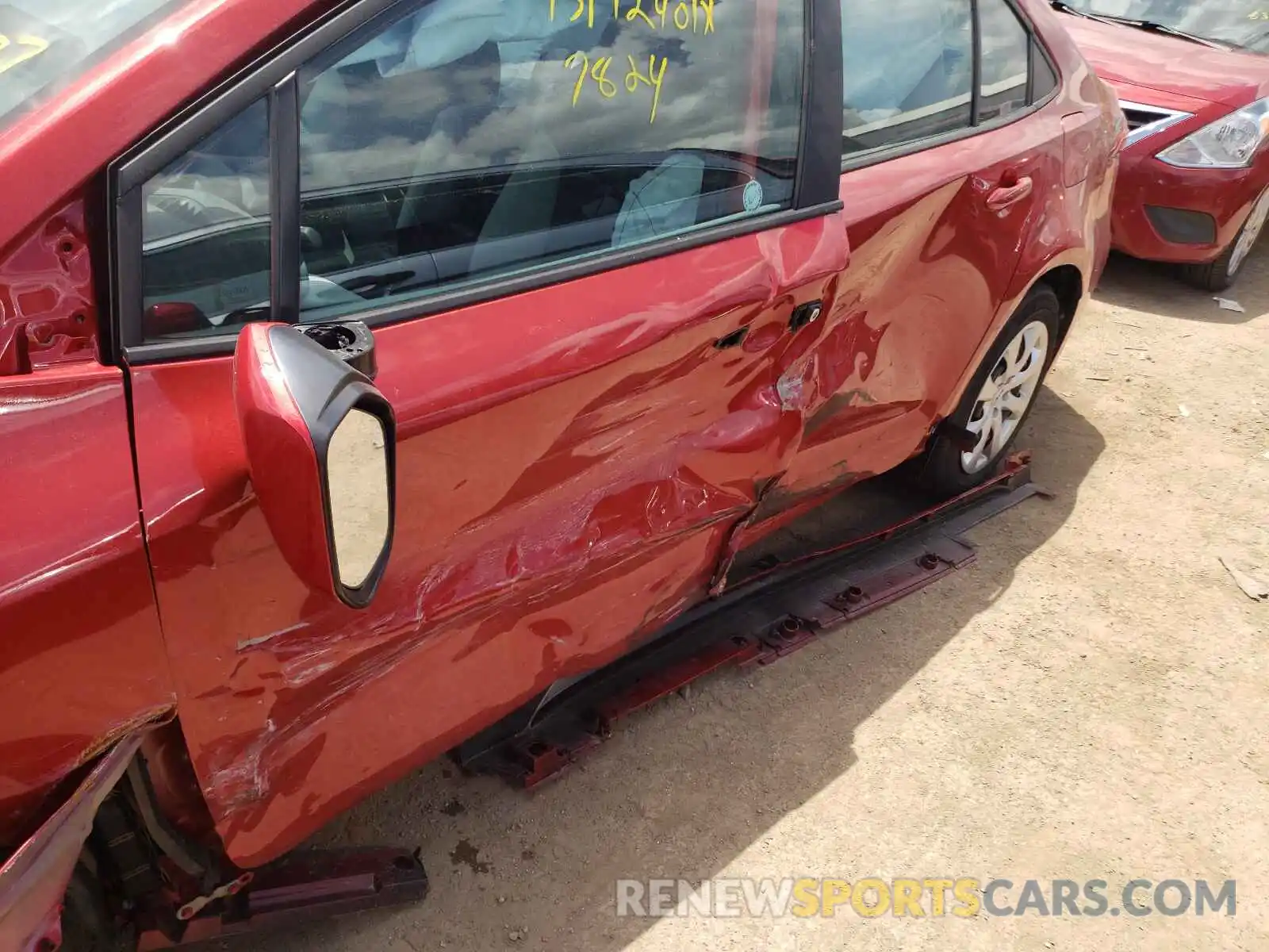 9 Photograph of a damaged car 5YFEPMAE3MP198197 TOYOTA COROLLA 2021