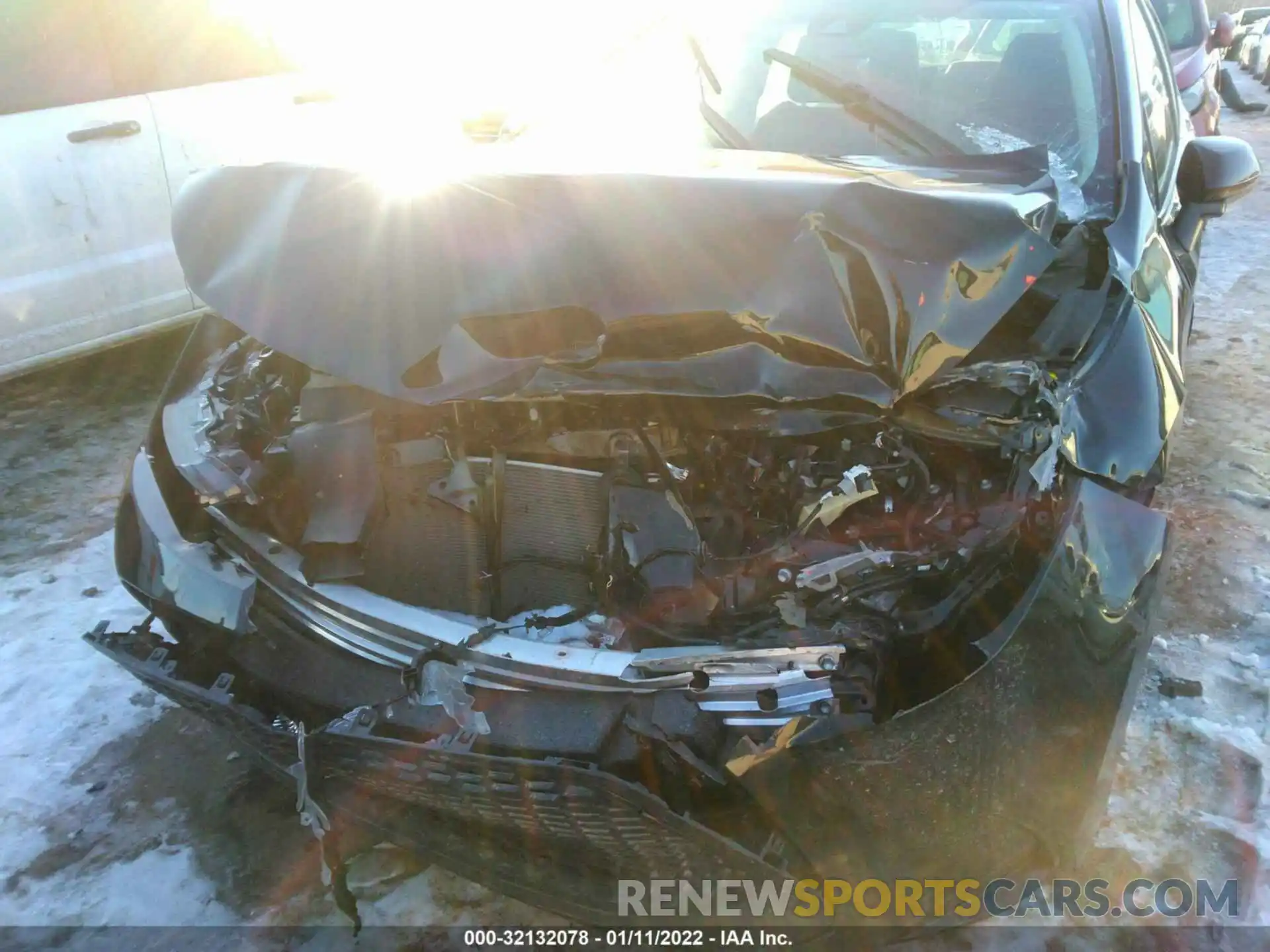 6 Photograph of a damaged car 5YFEPMAE3MP198801 TOYOTA COROLLA 2021