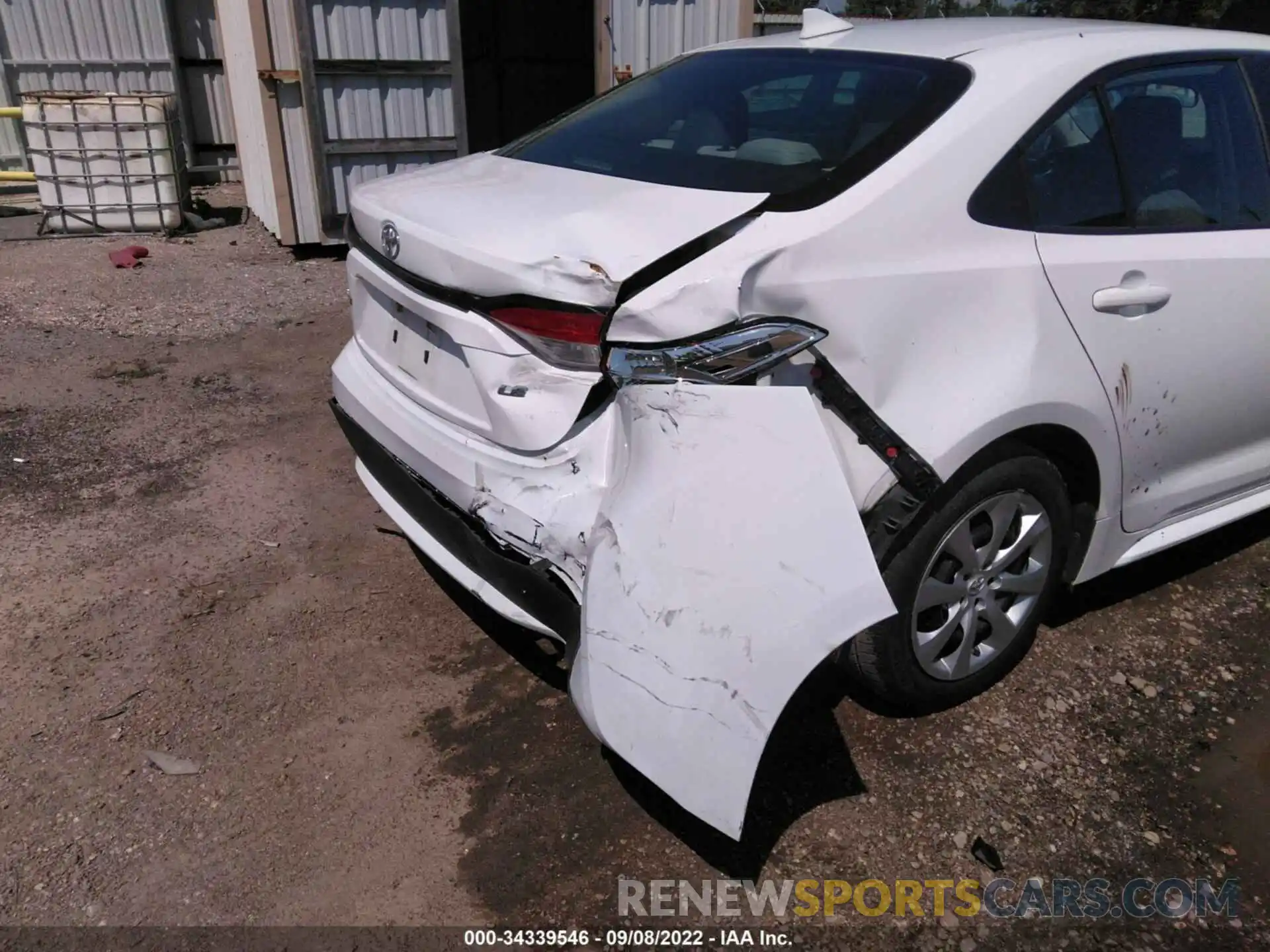 6 Photograph of a damaged car 5YFEPMAE3MP200109 TOYOTA COROLLA 2021