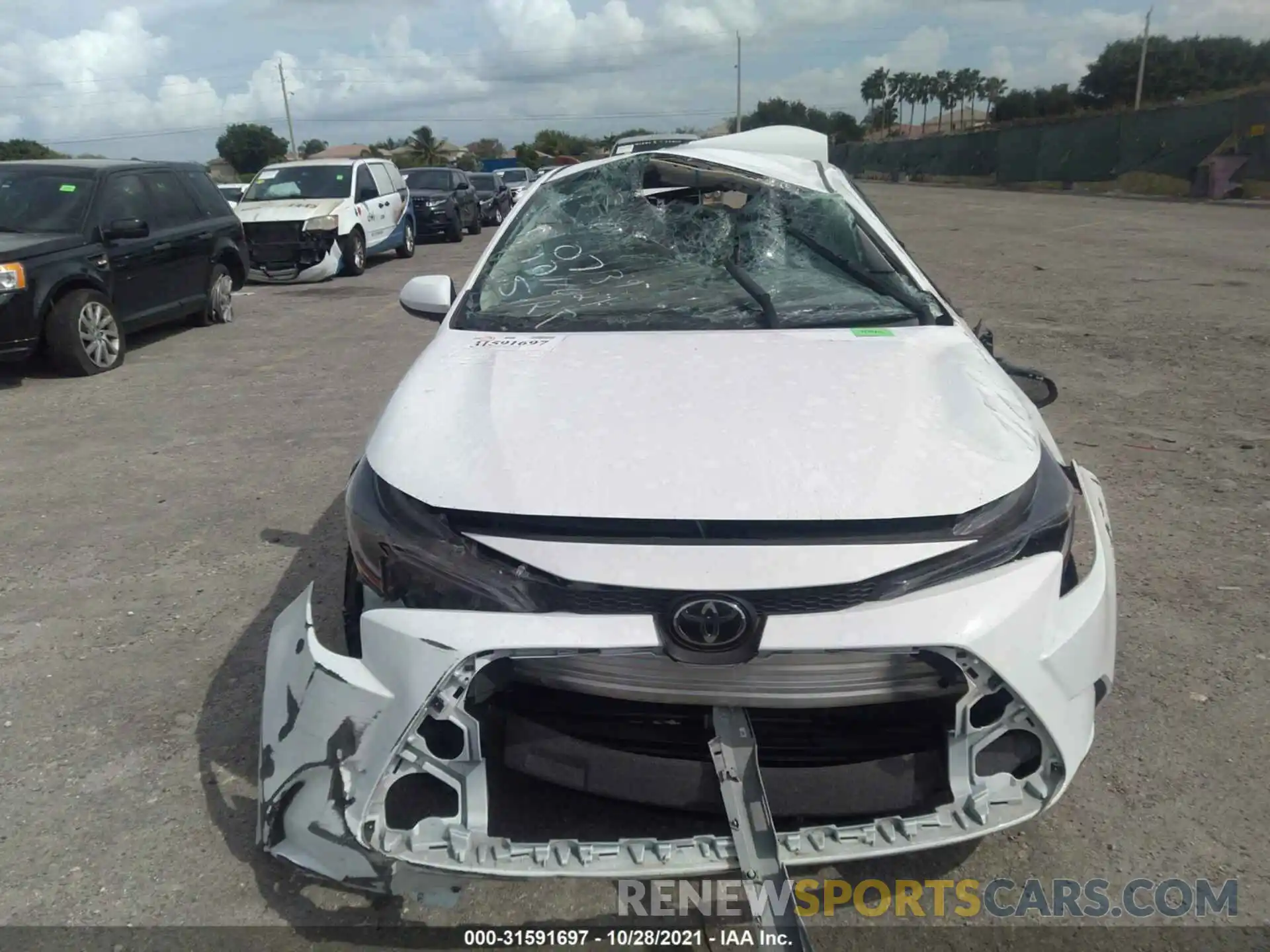 6 Photograph of a damaged car 5YFEPMAE3MP200739 TOYOTA COROLLA 2021