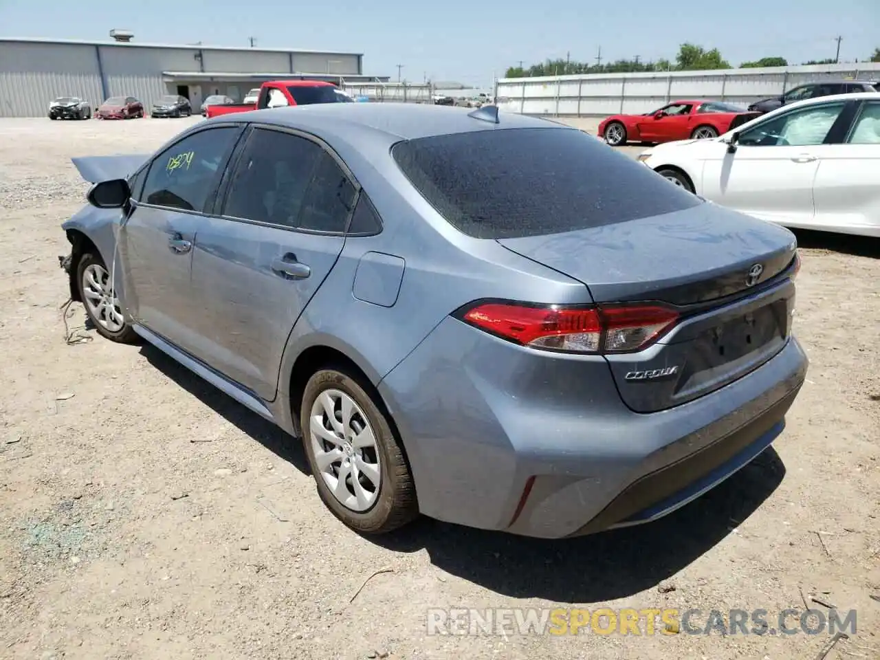 3 Photograph of a damaged car 5YFEPMAE3MP200997 TOYOTA COROLLA 2021