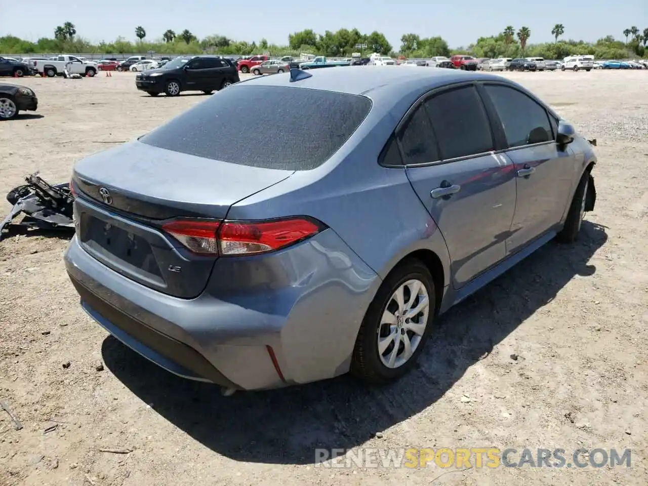 4 Photograph of a damaged car 5YFEPMAE3MP200997 TOYOTA COROLLA 2021