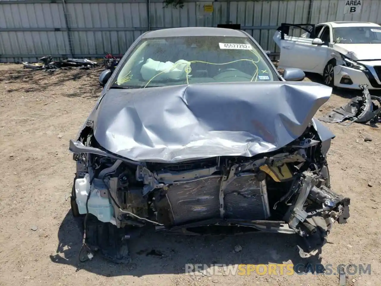 9 Photograph of a damaged car 5YFEPMAE3MP200997 TOYOTA COROLLA 2021