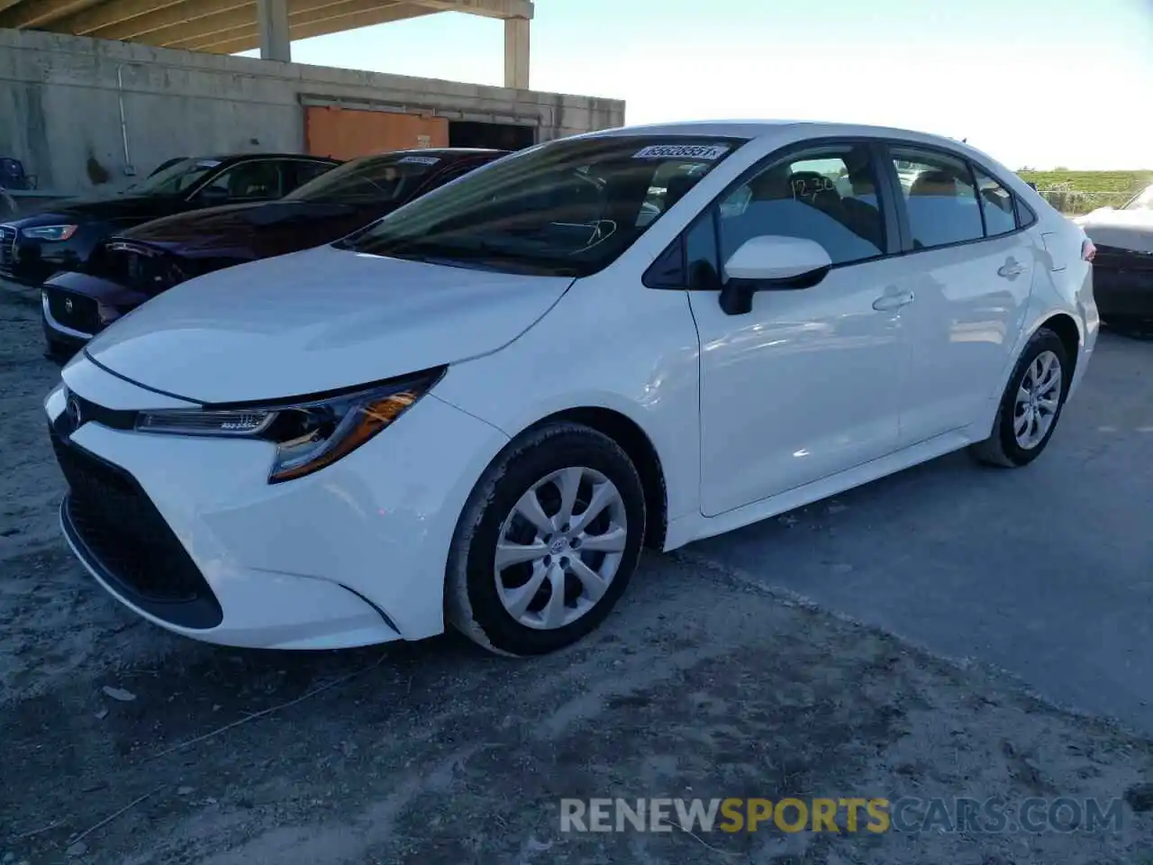 2 Photograph of a damaged car 5YFEPMAE3MP201518 TOYOTA COROLLA 2021