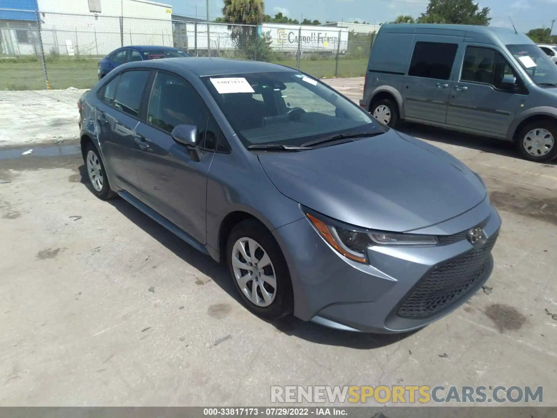 1 Photograph of a damaged car 5YFEPMAE3MP202832 TOYOTA COROLLA 2021