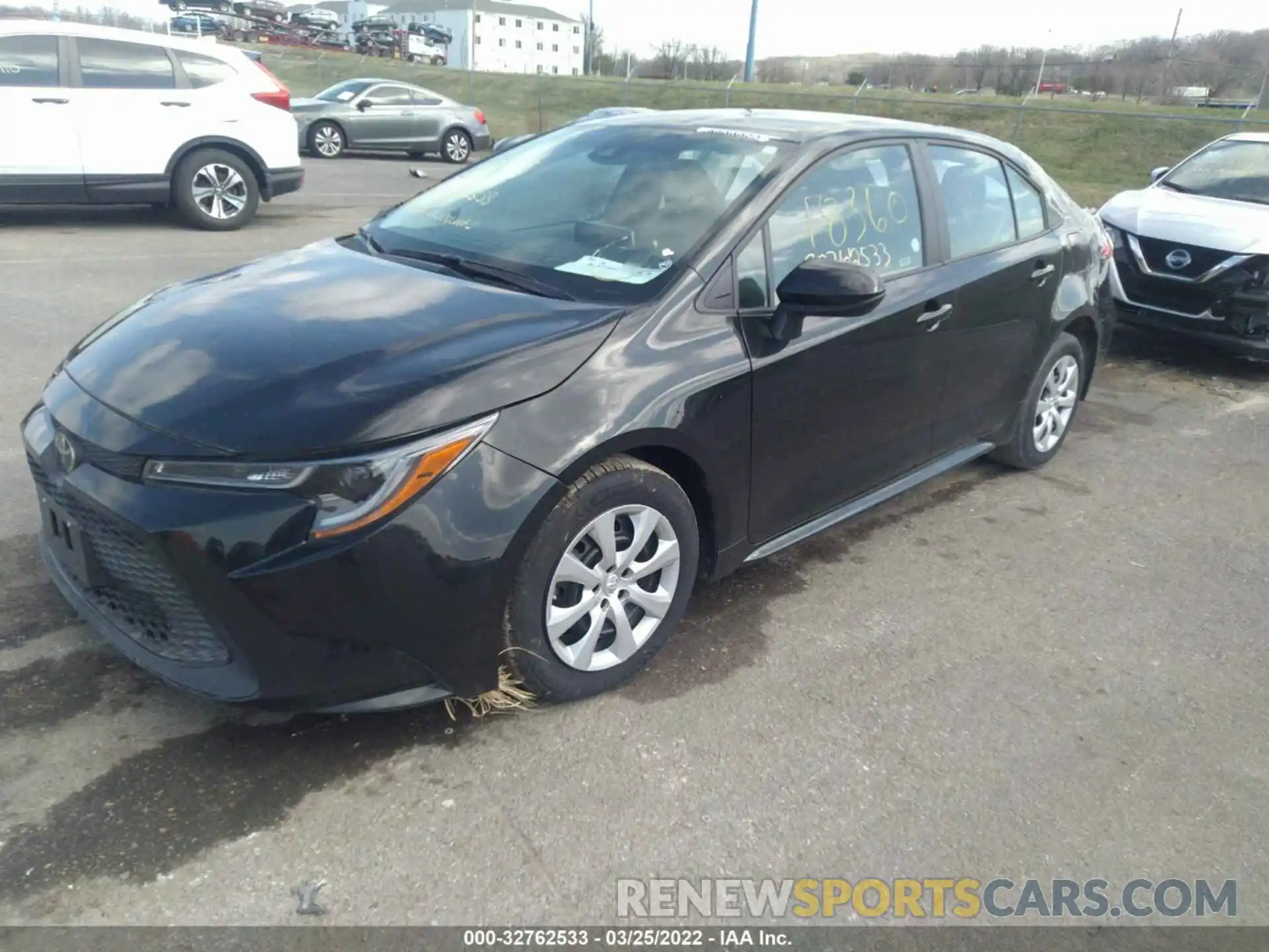 2 Photograph of a damaged car 5YFEPMAE3MP204564 TOYOTA COROLLA 2021