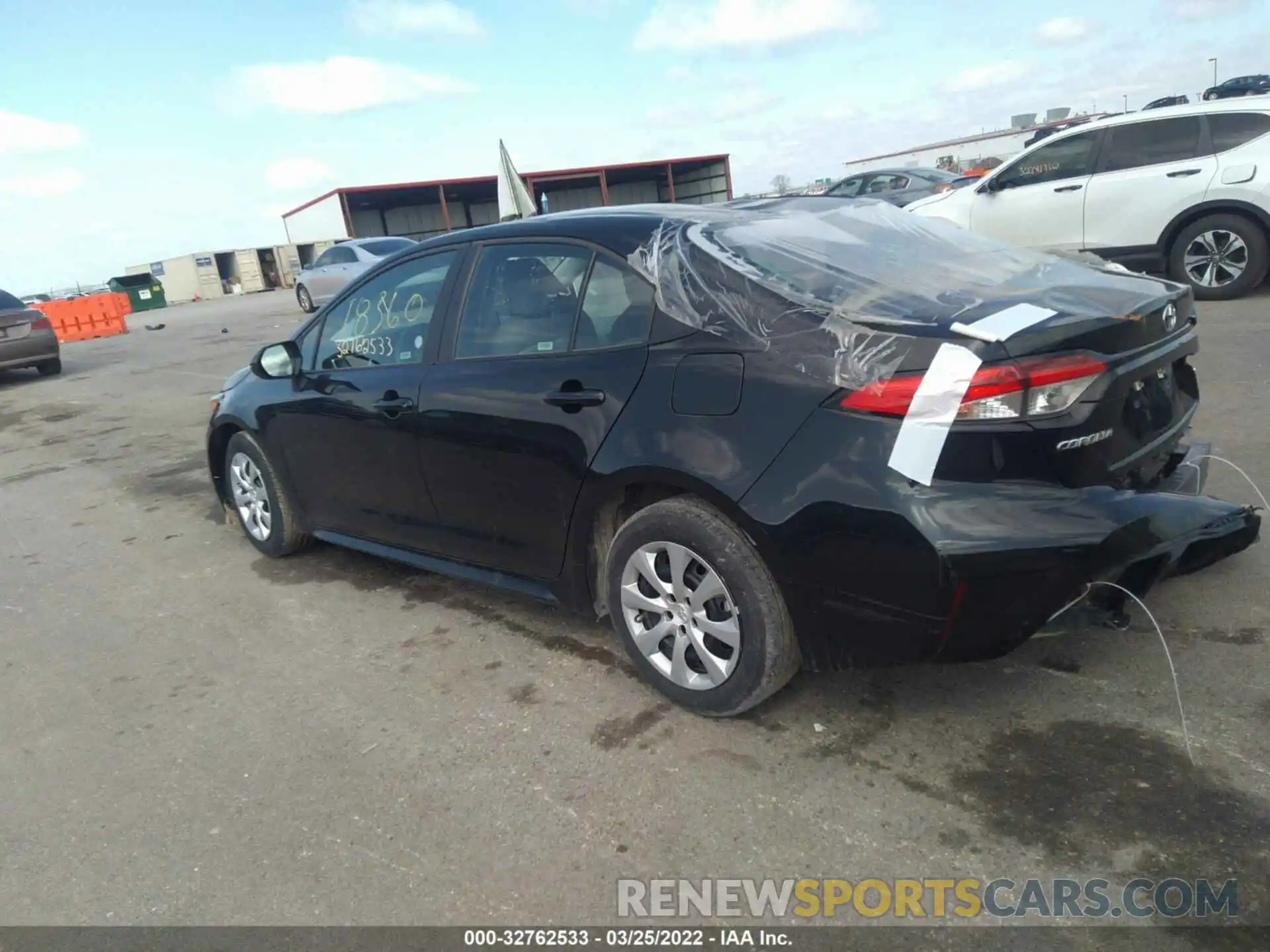 3 Photograph of a damaged car 5YFEPMAE3MP204564 TOYOTA COROLLA 2021