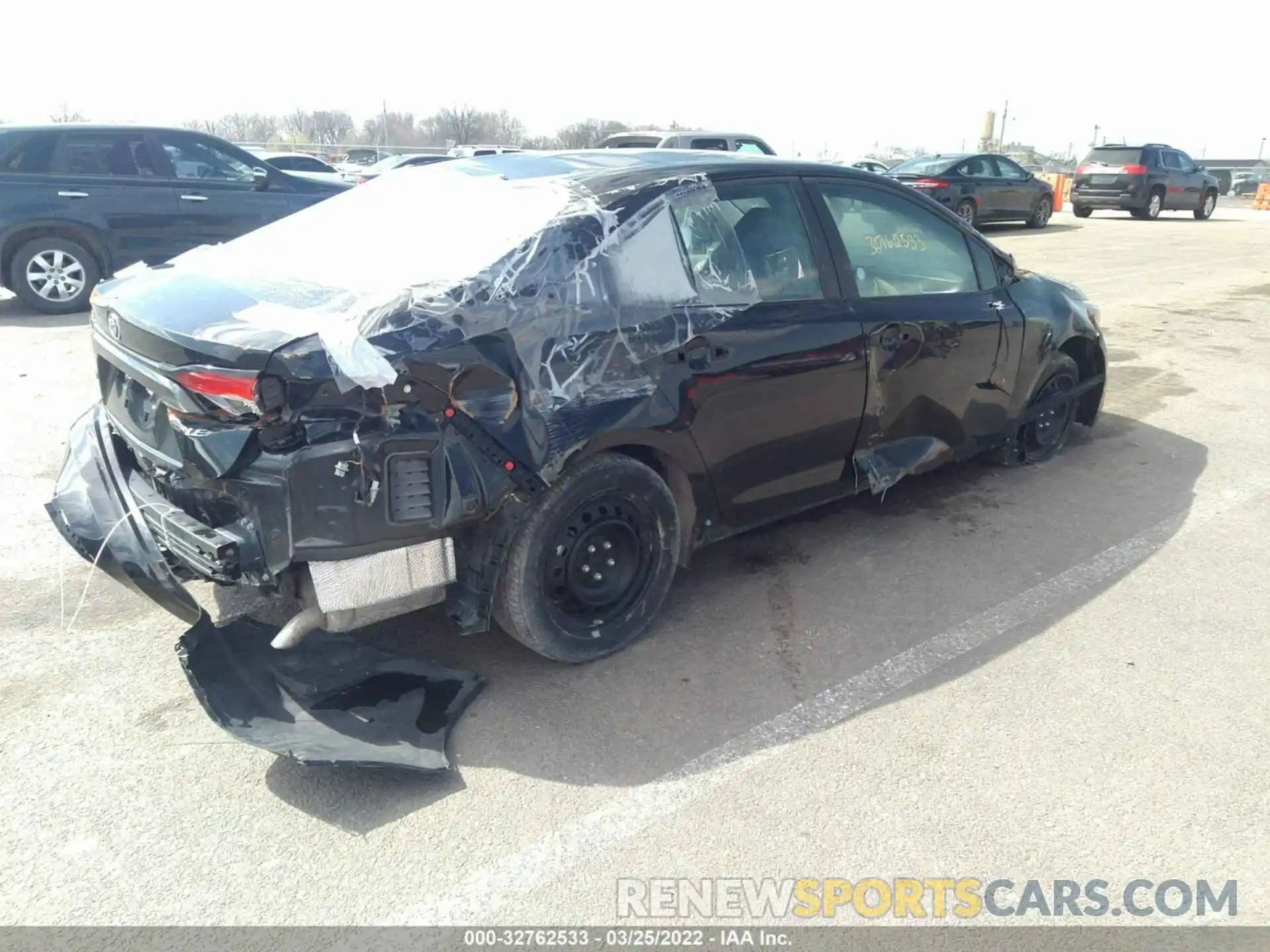 4 Photograph of a damaged car 5YFEPMAE3MP204564 TOYOTA COROLLA 2021