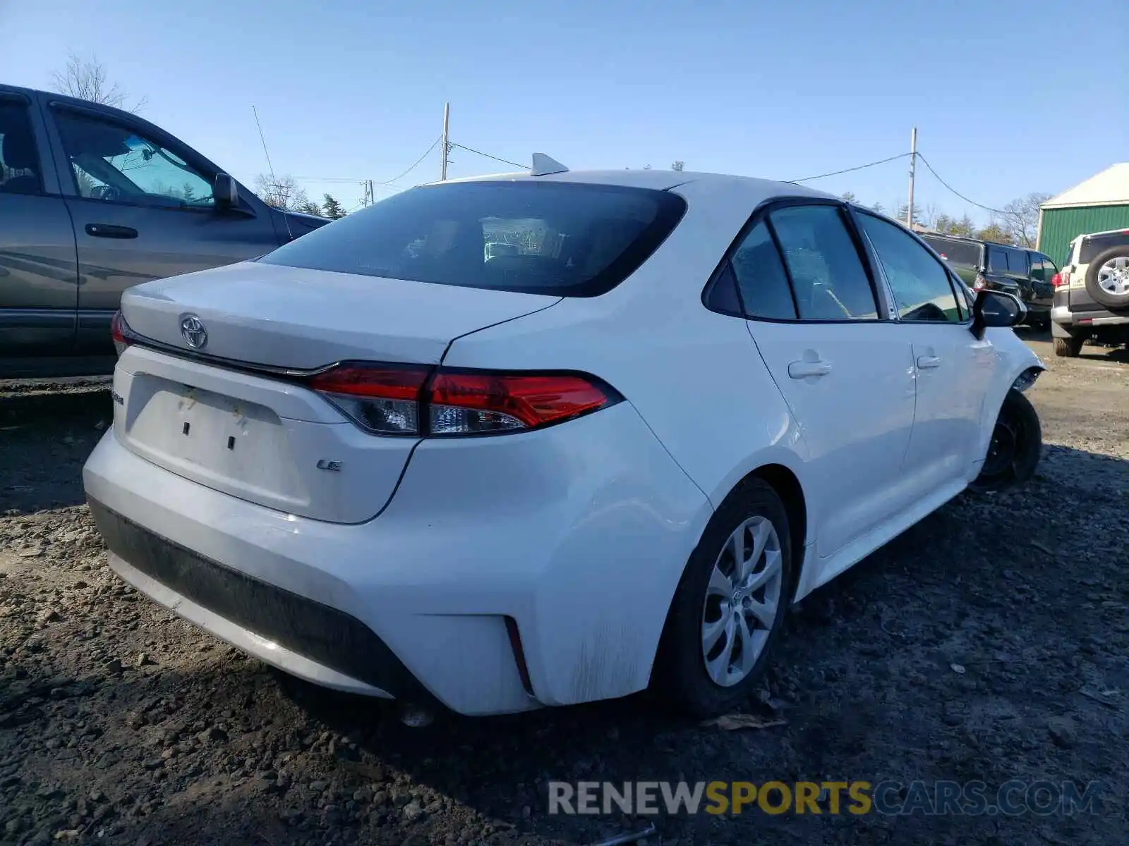 3 Photograph of a damaged car 5YFEPMAE3MP205018 TOYOTA COROLLA 2021