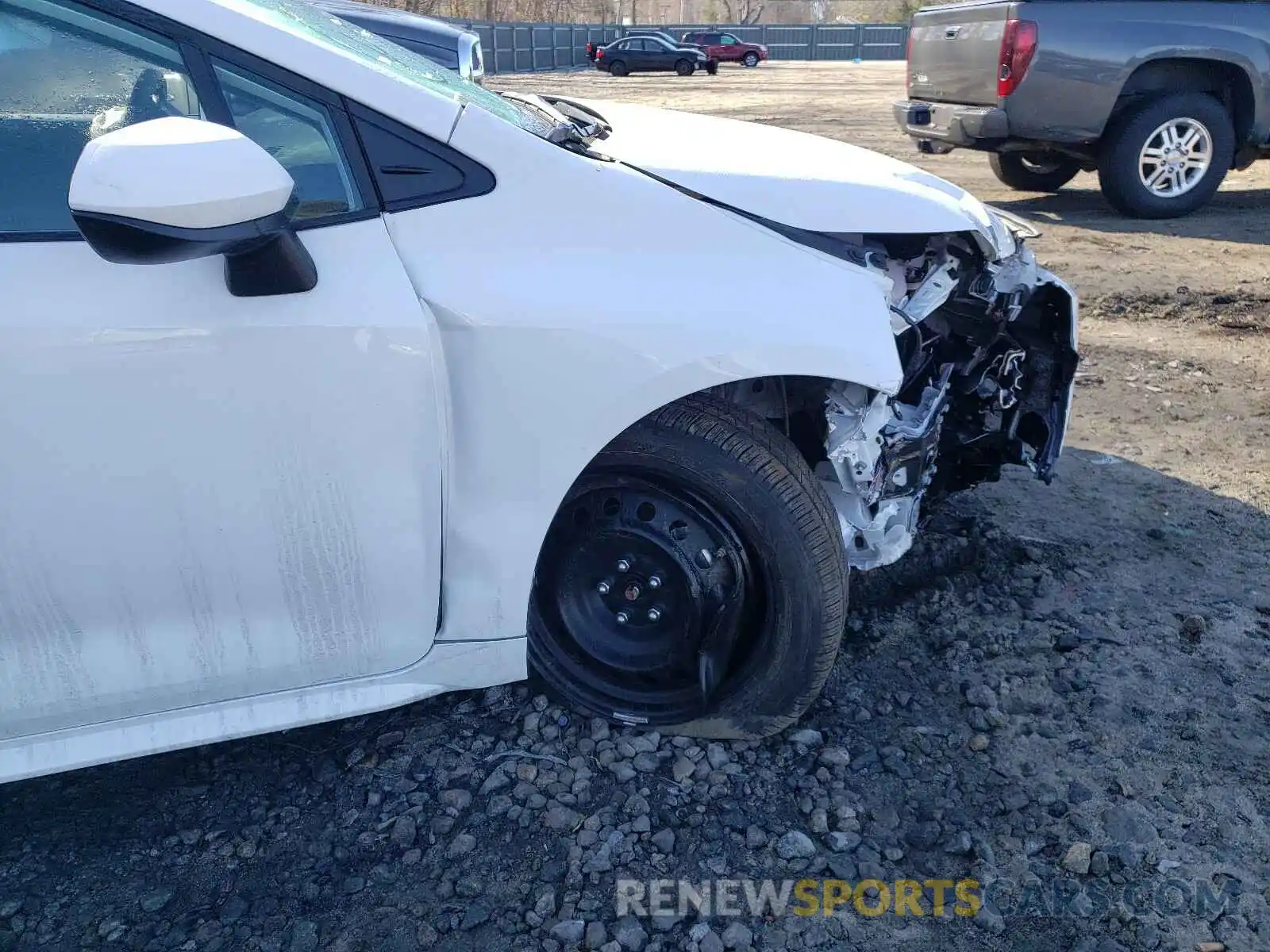 8 Photograph of a damaged car 5YFEPMAE3MP205018 TOYOTA COROLLA 2021