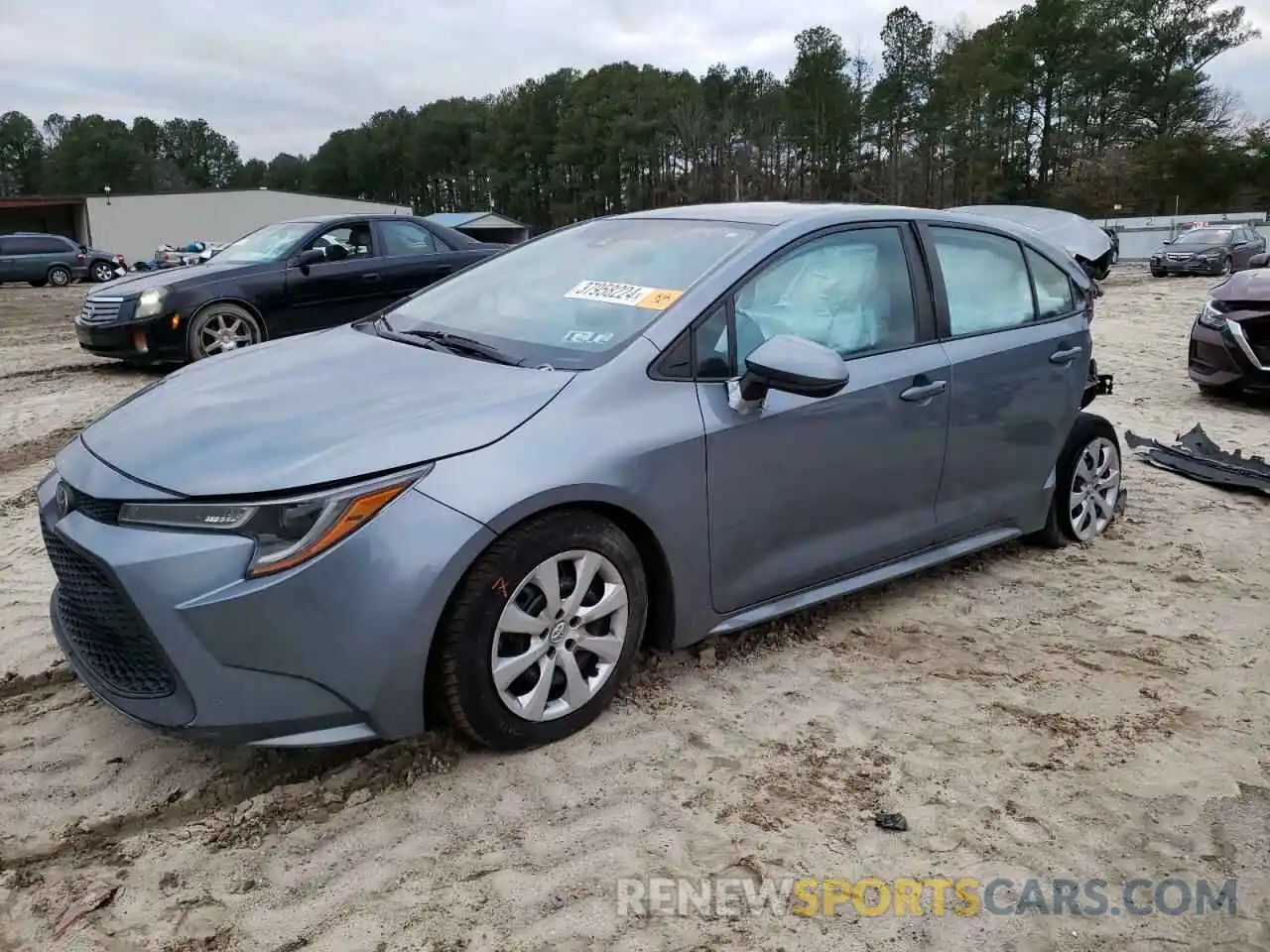 1 Photograph of a damaged car 5YFEPMAE3MP205083 TOYOTA COROLLA 2021