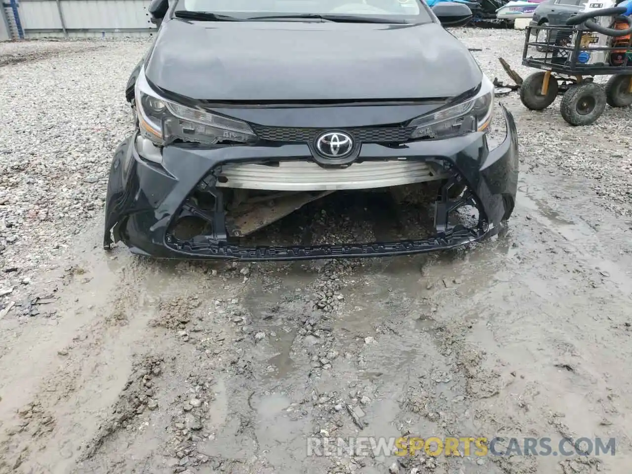 9 Фотография поврежденного автомобиля 5YFEPMAE3MP205164 TOYOTA COROLLA 2021